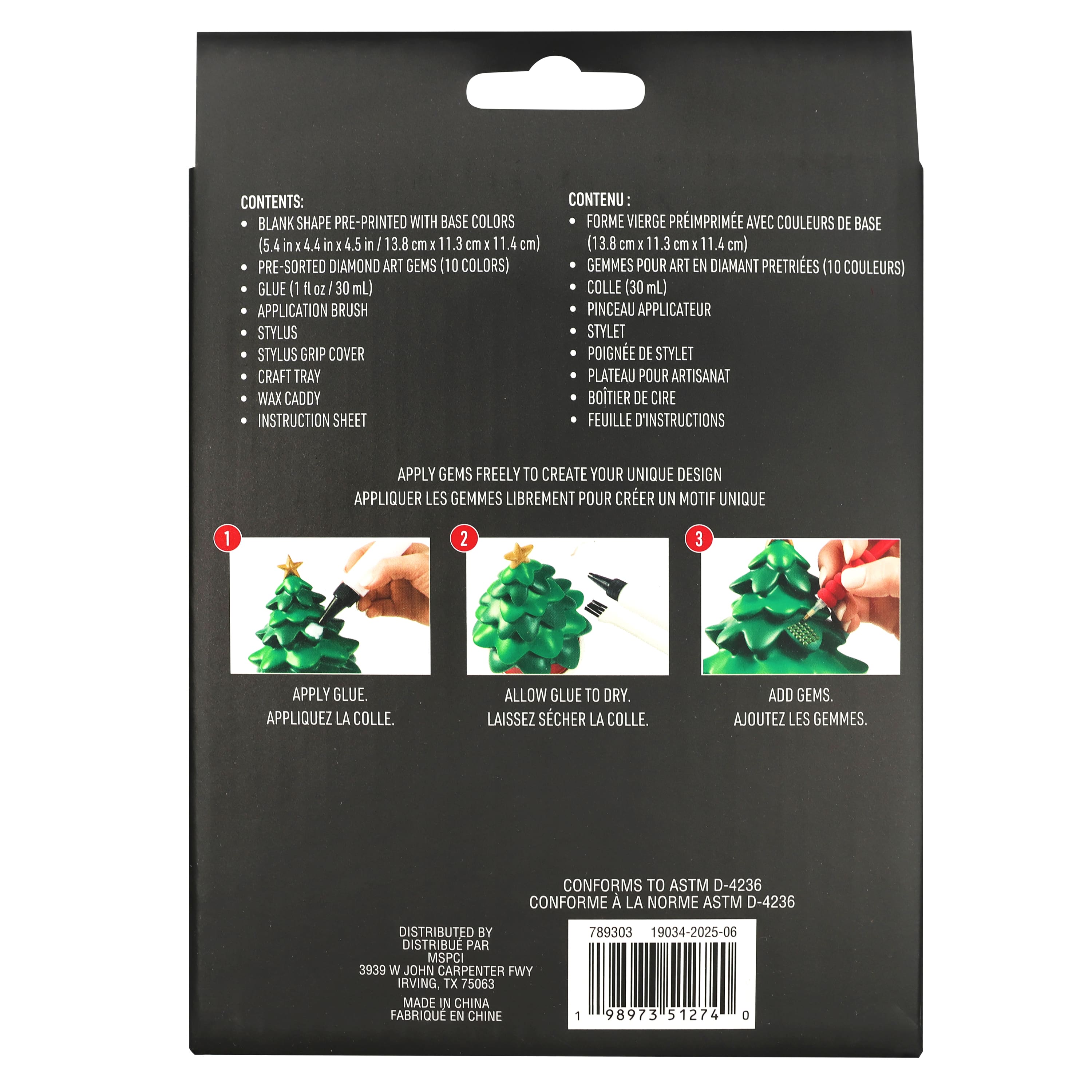3D Gingerbread House LED Diamond Art Kit by Make Market&#xAE;