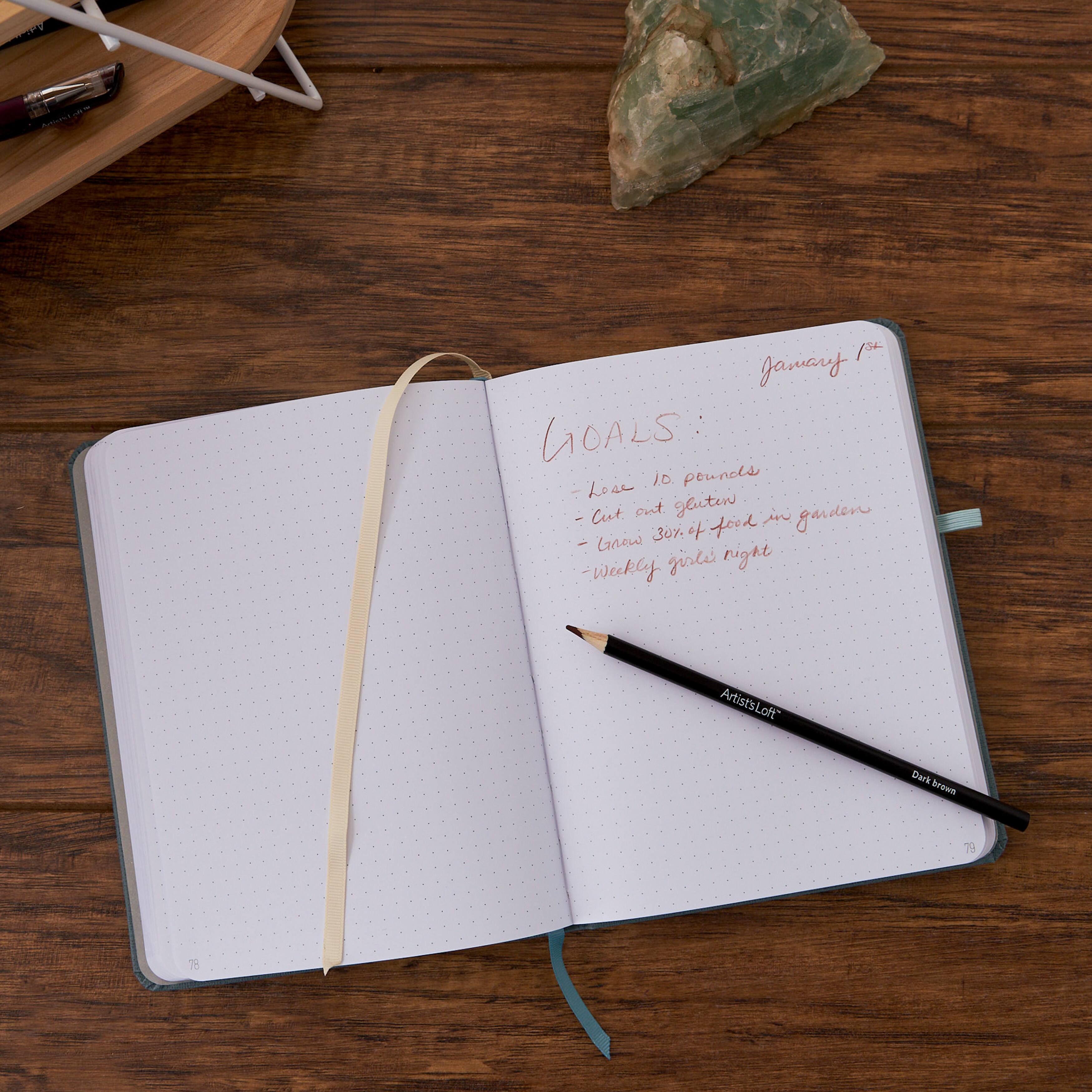 12 Pack: Teal Premium Hardcover Ideas Dot Journal by Artist's Loft™, 6 x 8"