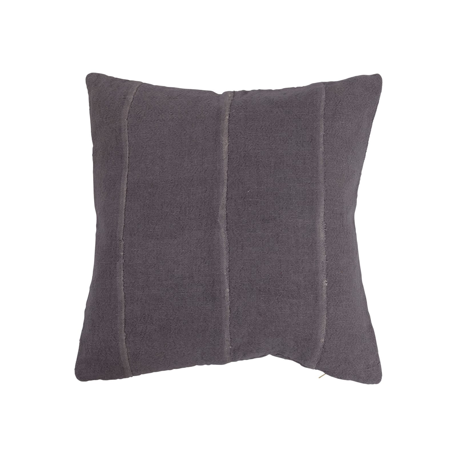 Hello Honey&#xAE; Purple Cotton Pieced Mudcloth Pillow