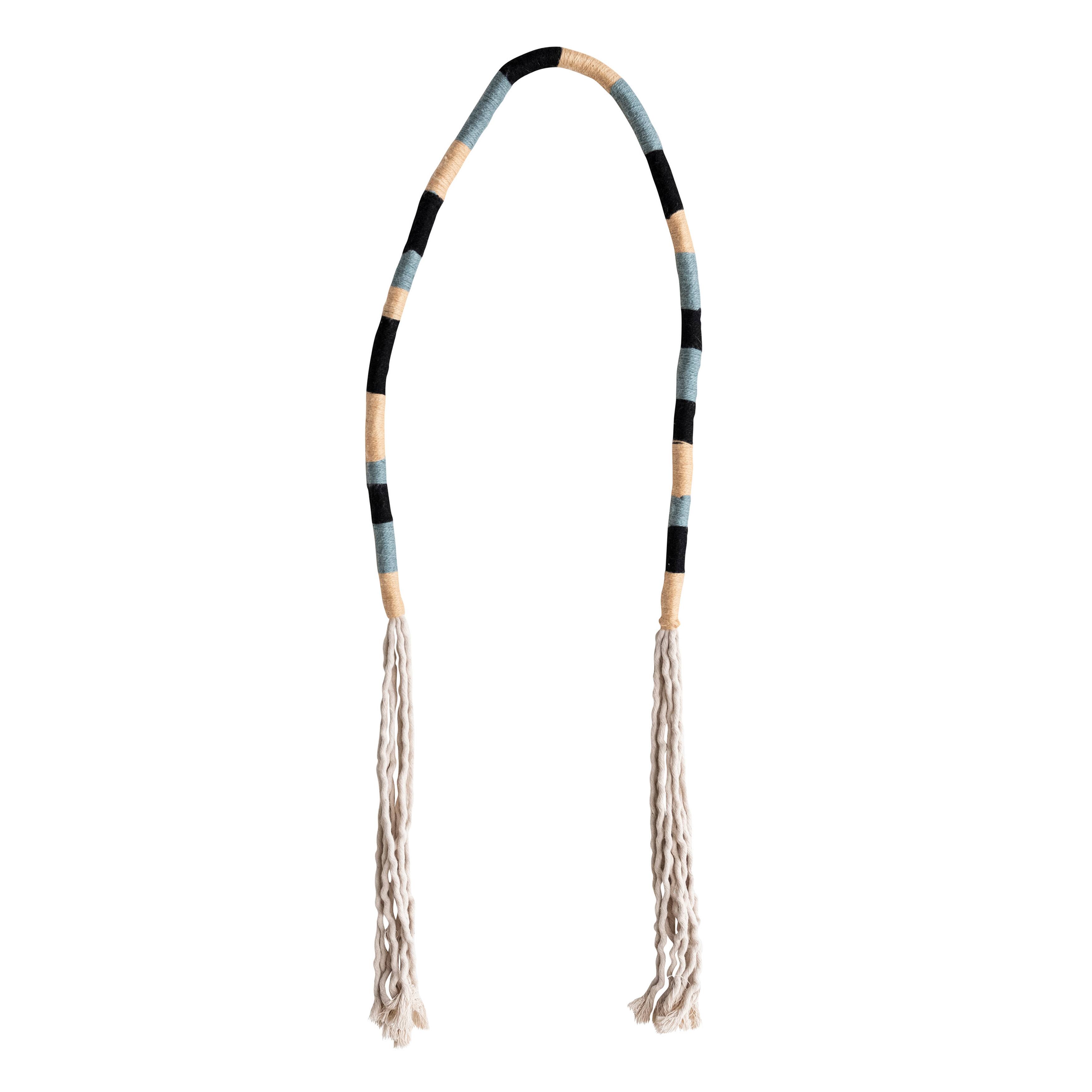 Hello Honey&#xAE; 6ft. Multicolor Cotton &#x26; Wool Garland with Tassels