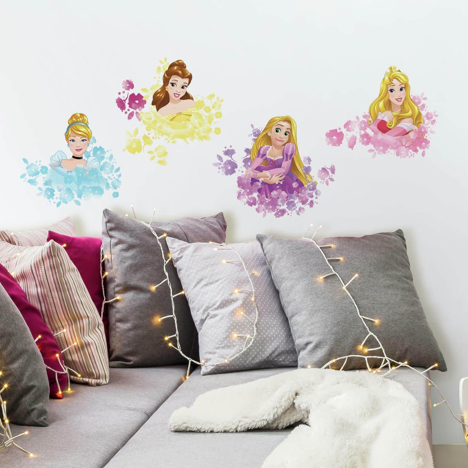 RoomMates Disney Princess Floral Peel & Stick Wall Decals