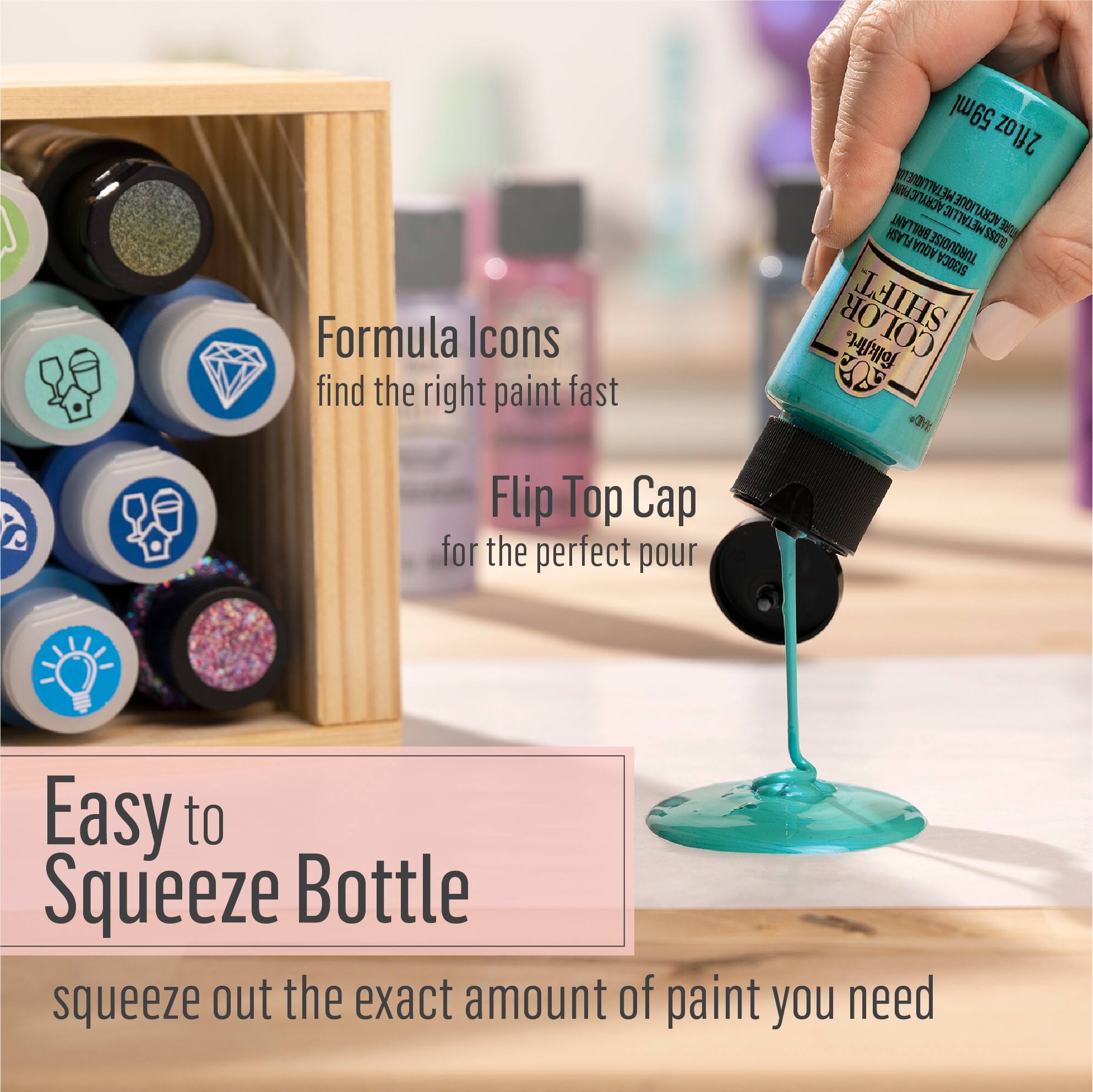 6 Pack: FolkArt® Color Shift™ Gloss Metallic Acrylic Paint