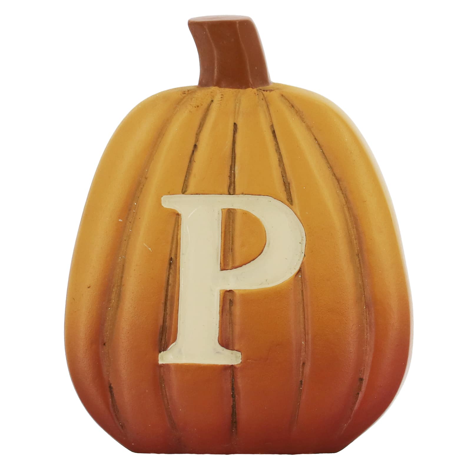 Monogram Pumpkin Tabletop D&#xE9;cor by Ashland&#xAE;