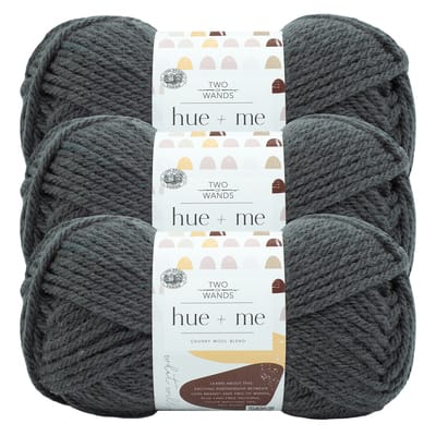 3 Pack Lion Brand® Two of Wands Hue + Me Yarn