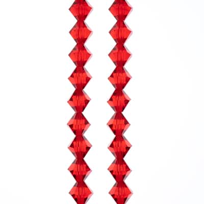 Preciosa Glass Crystal Bicone Beads, 8mm by Bead Landing™