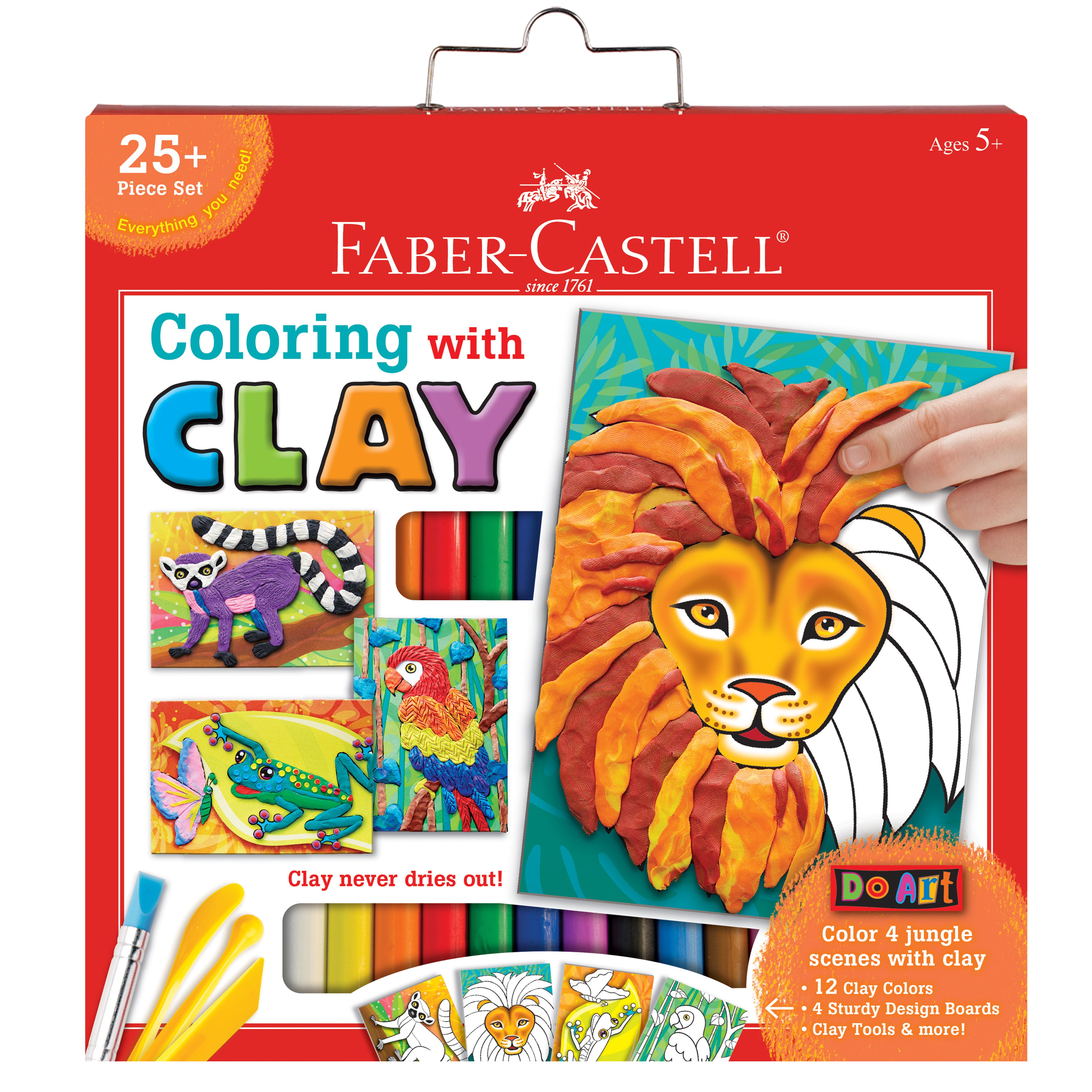 Faber-Castell&#xAE; Do Art Coloring with Clay Set