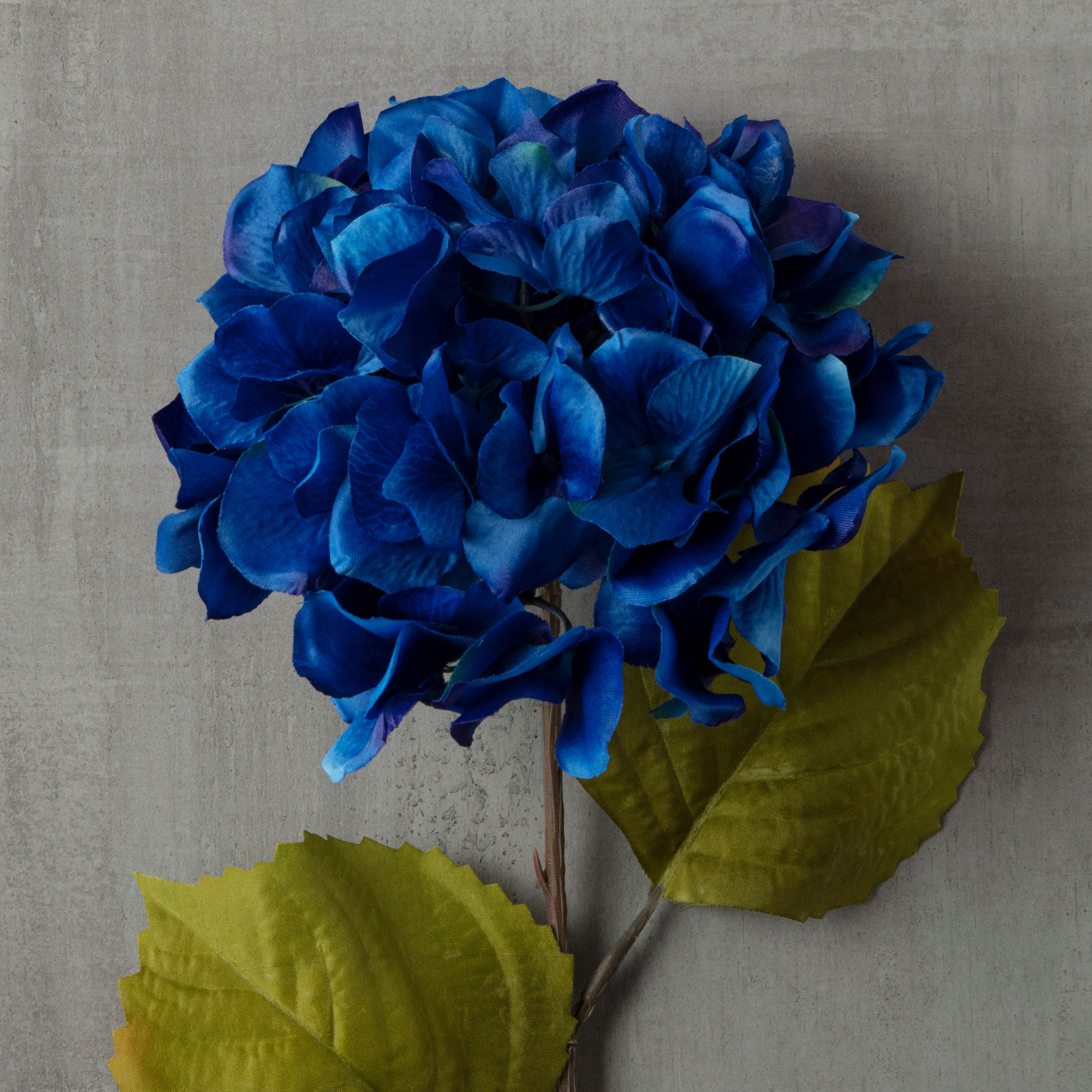12 Pack: Navy Two-Toned Hydrangea Steam by Ashland&#xAE;