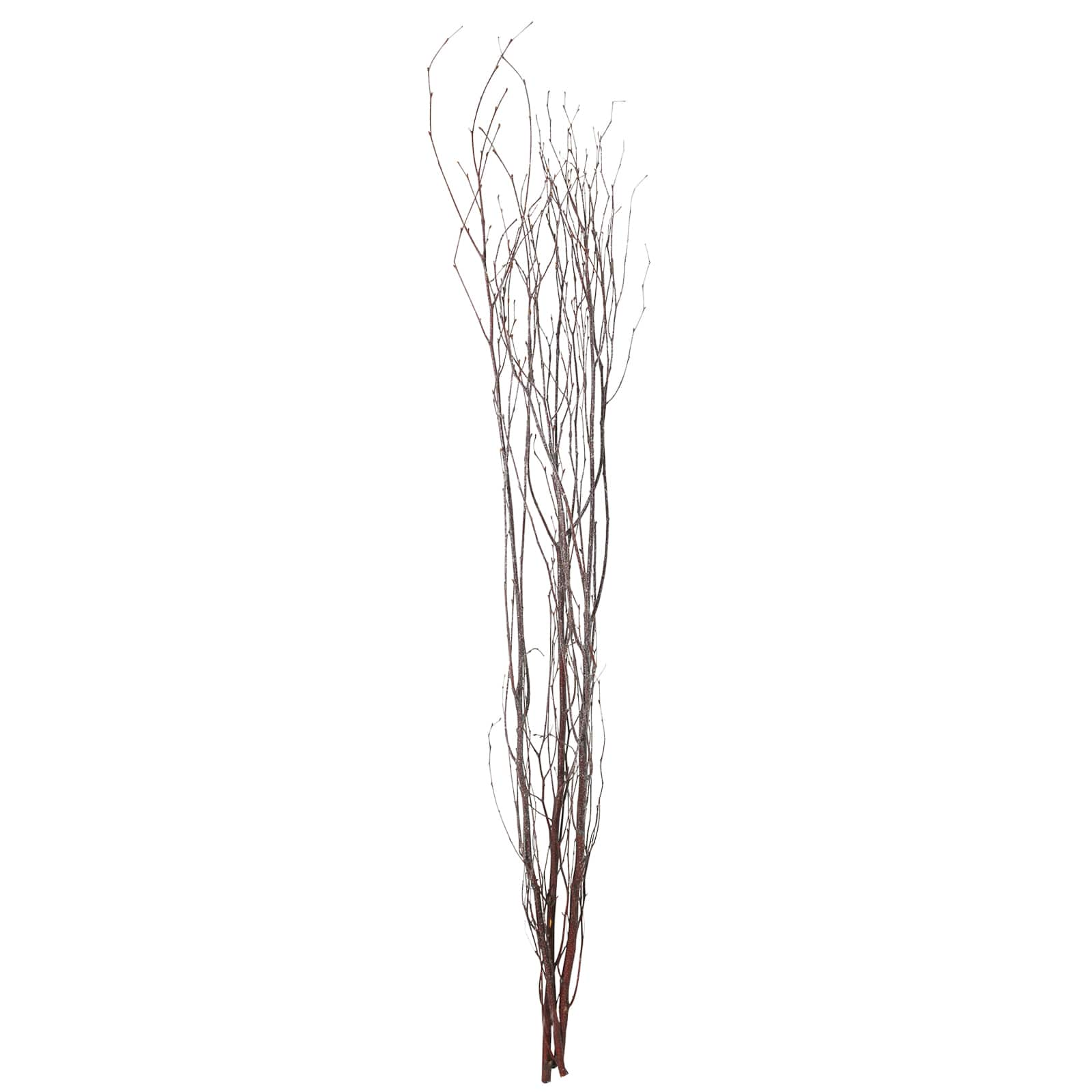 48&#x22; Brown Frosted Glitter Branch Bunch by Ashland&#xAE;