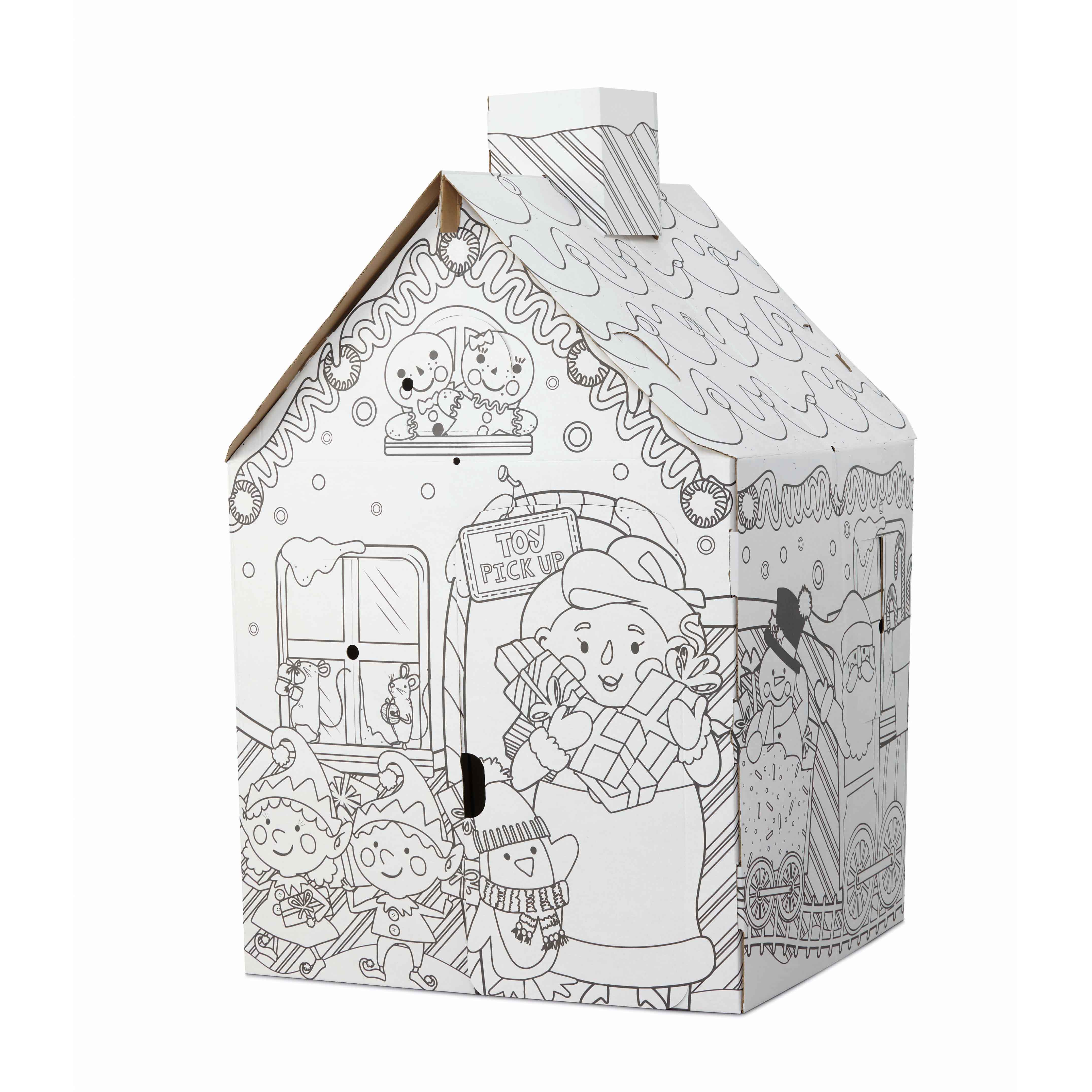 michaels cardboard playhouse