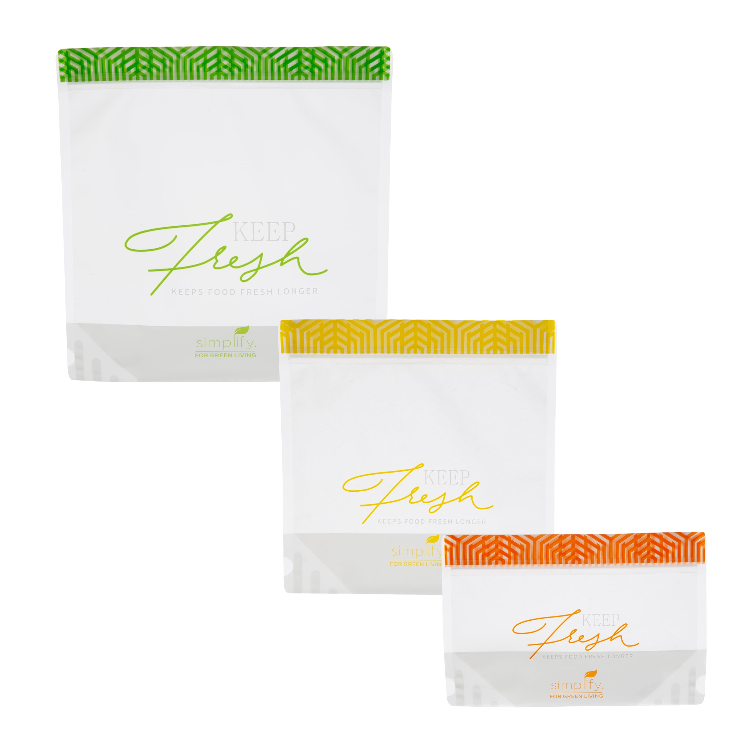 Simplify Reusable Snack Bags for Kids, 3ct.