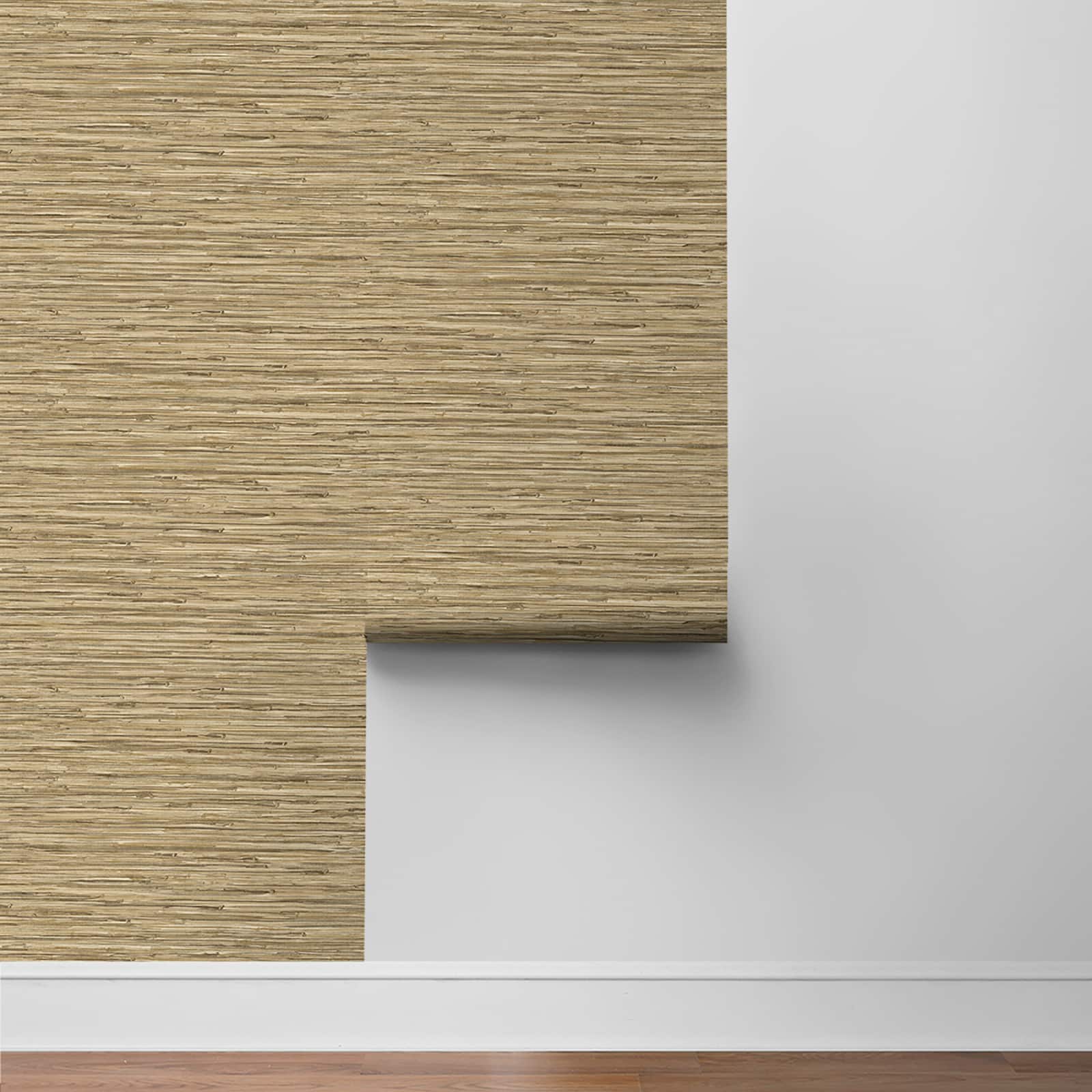 Surface Style Tiki Texture Peel &#x26; Stick Wallpaper