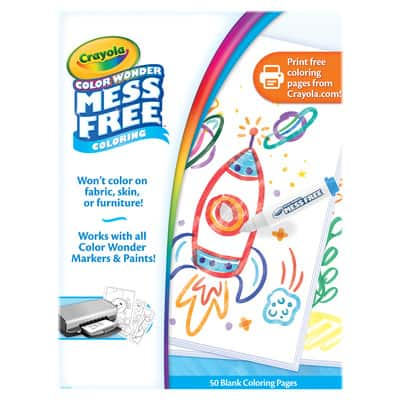 Mess-Free Coloring Pads and Mini Markers