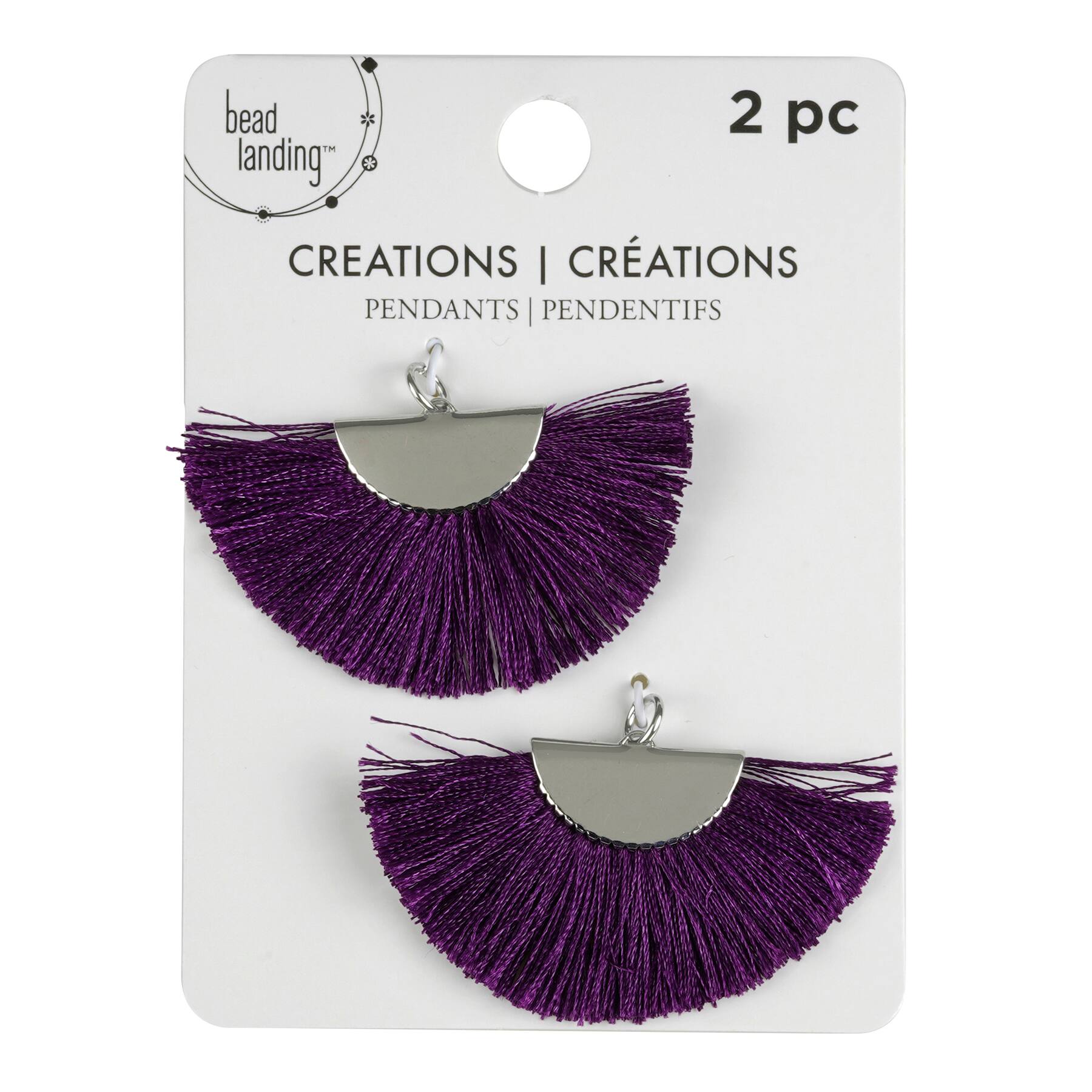 Creations Fan Tassel Charms by Bead Landing™