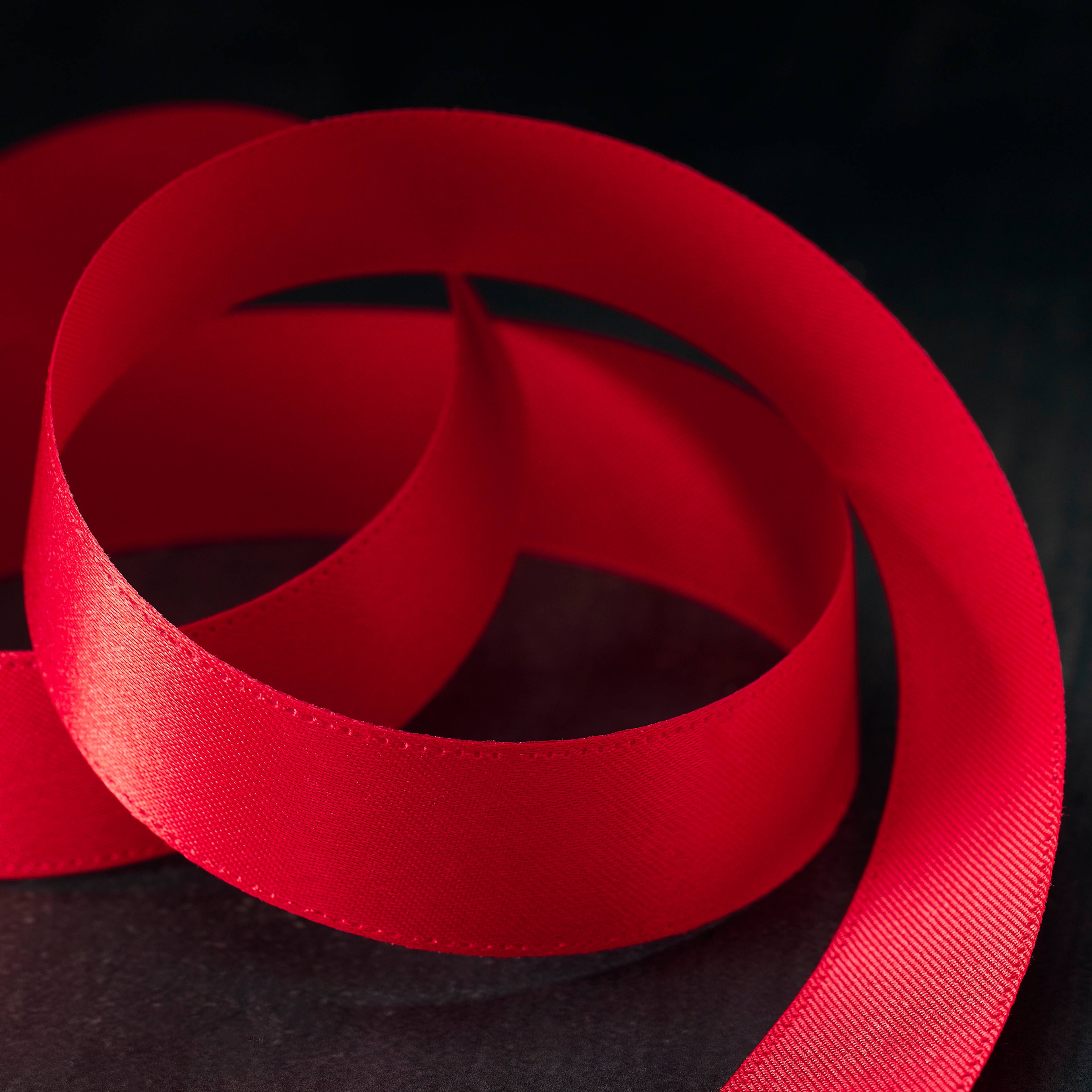 24 Pack: 7/8&#x22; x 10yd. Red Satin Ribbon by Celebrate It&#xAE;