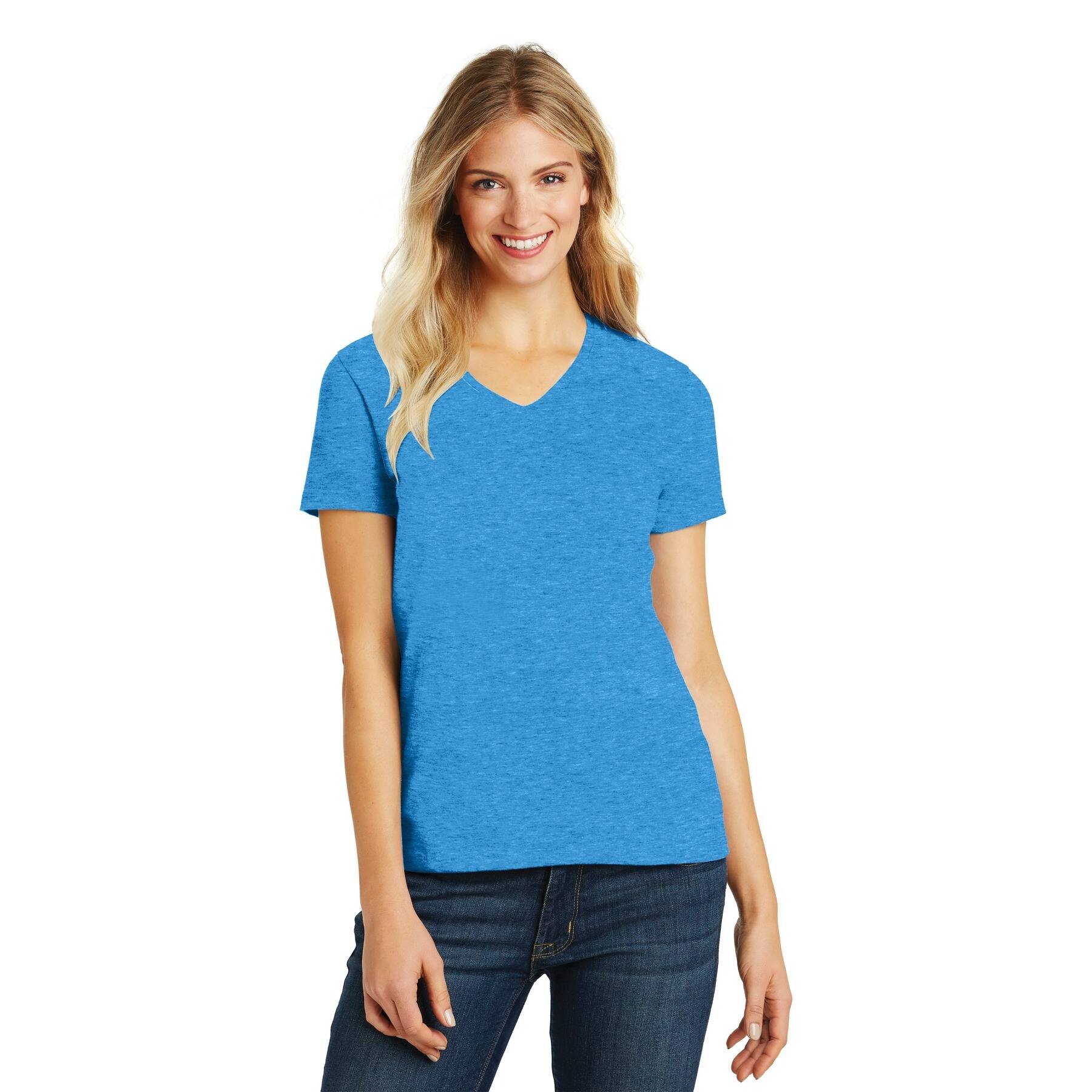 District® Women's Perfect Blend® V-Neck T-Shirt