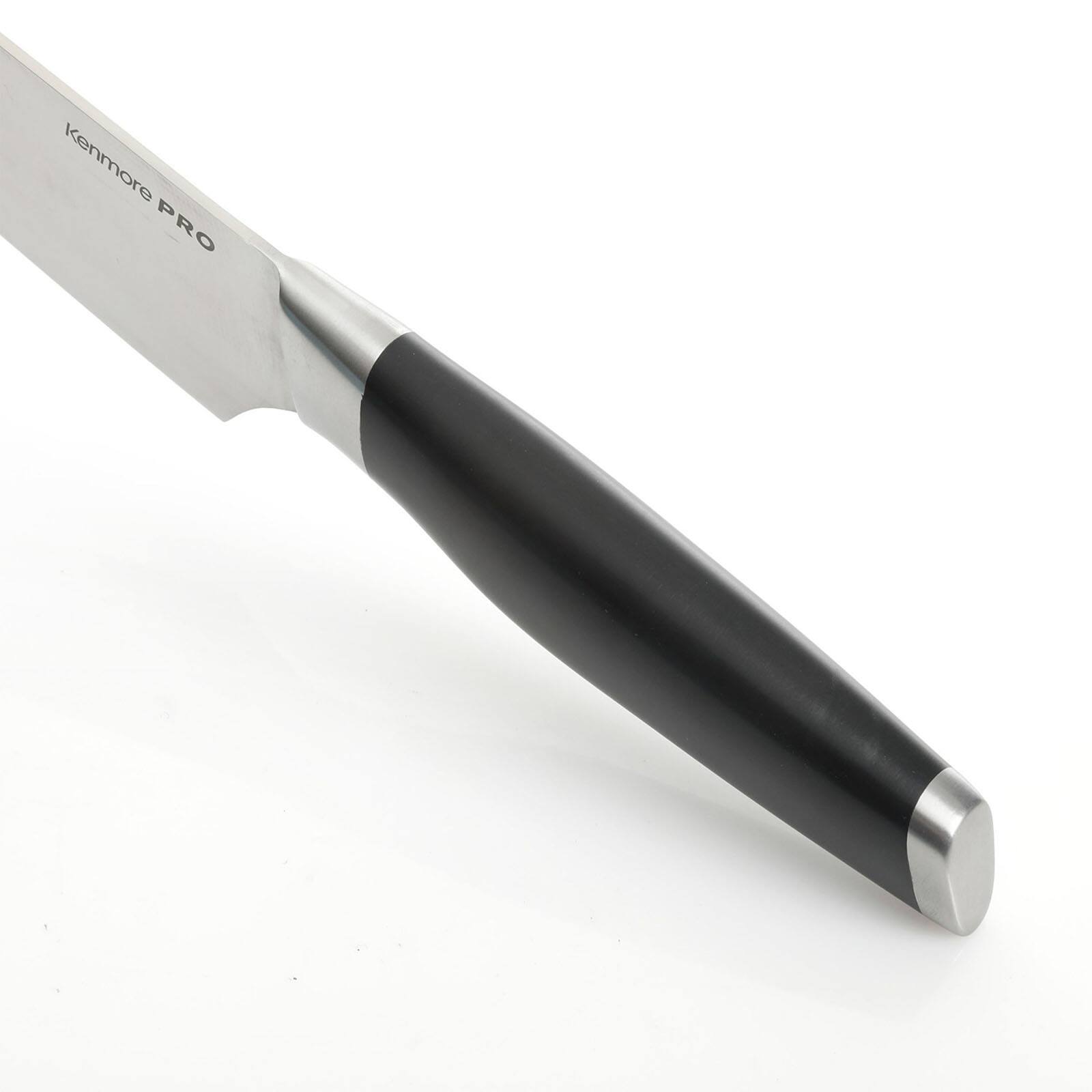 Kenmore® Pro Truman 6-Piece Black High Carbon Stainless Steel Cutlery Set