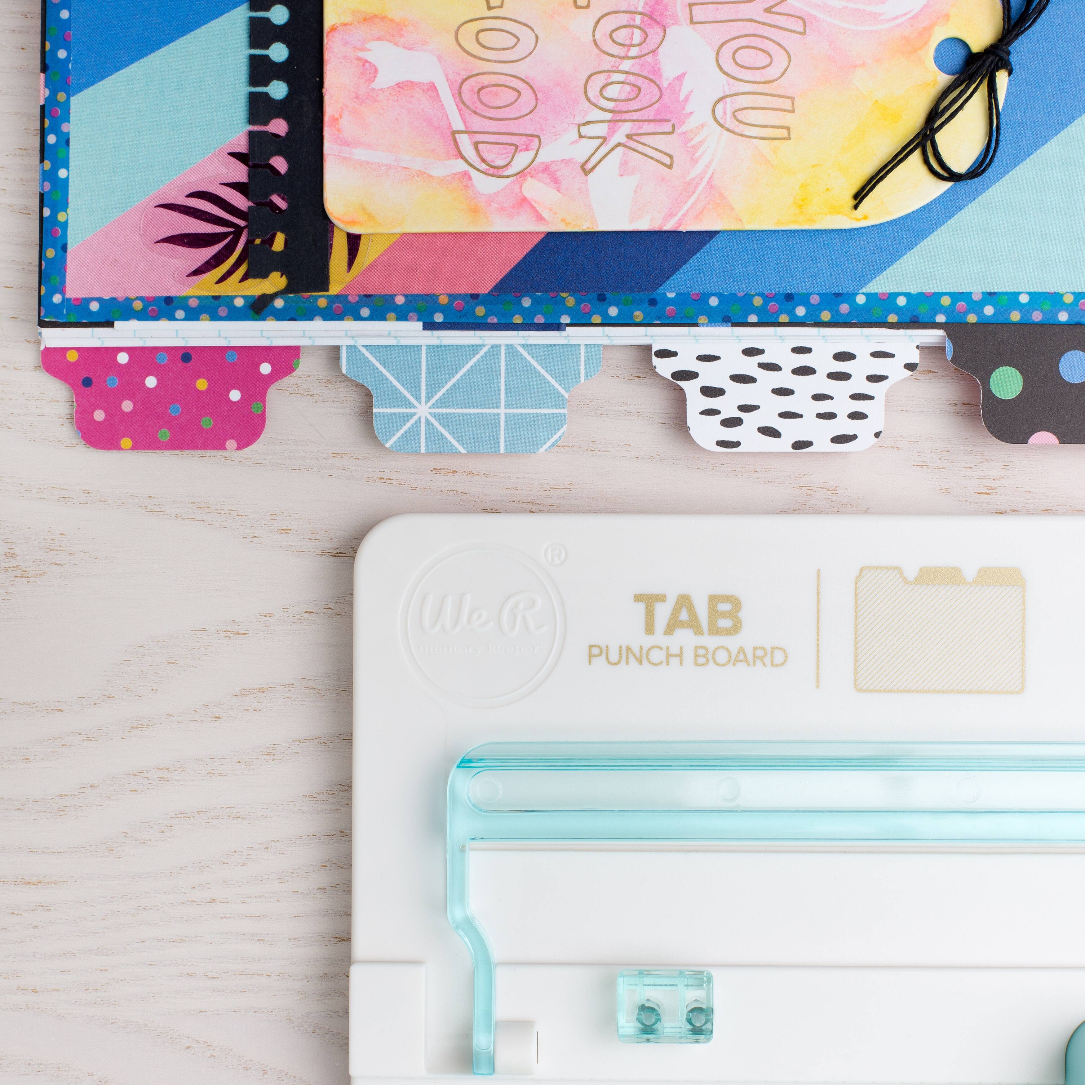 We R Memory Keepers® Tab Punch Board, 8.51" x 9.26