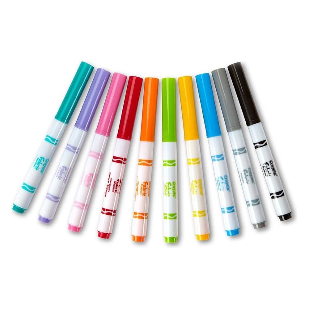 6 Packs: 80 ct. (480 total) Crayola® Fabric Markers