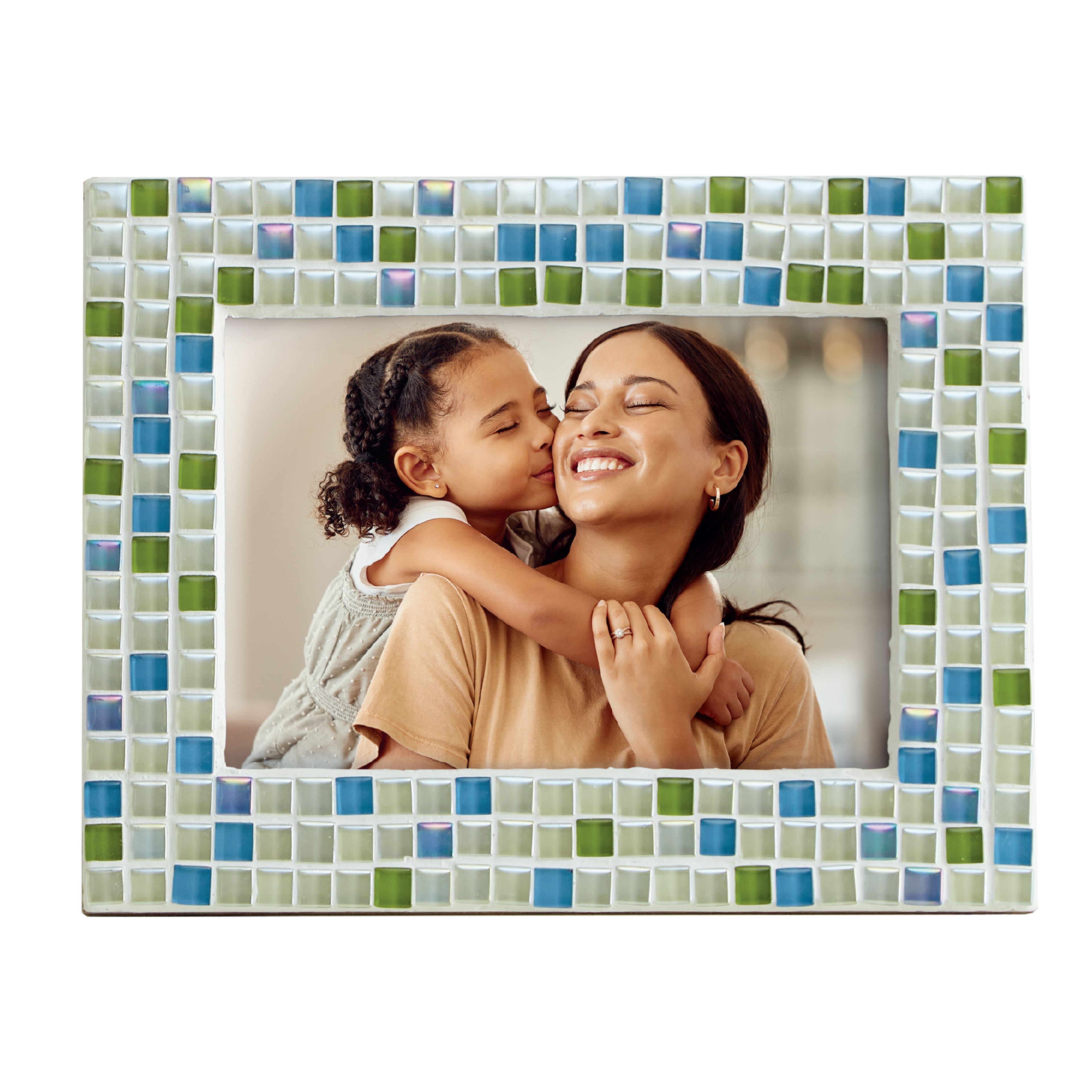 5&#x22; x 7&#x22; Iridescent Mosaic Frame Kit by Make Market&#xAE;