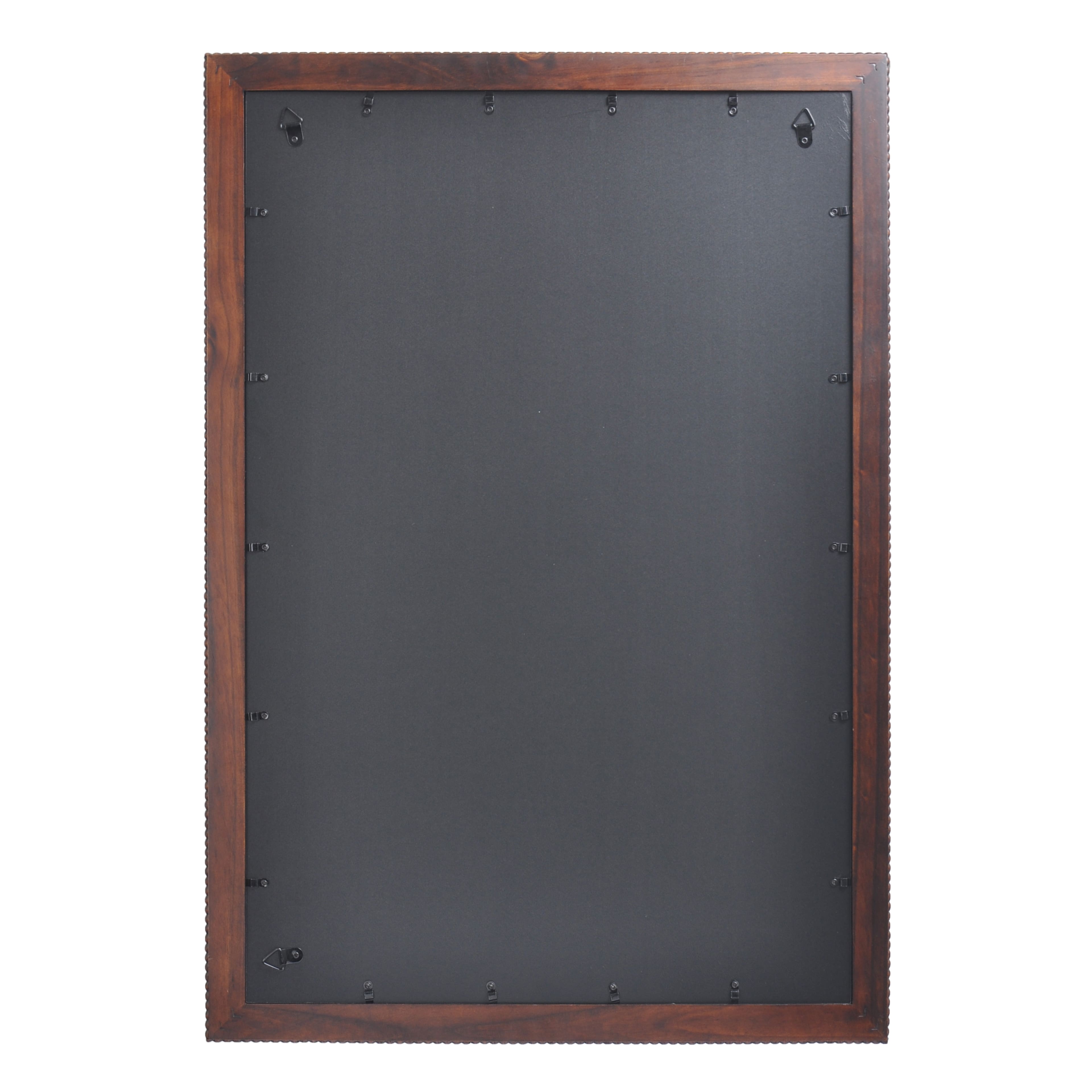 Home Brown with Beaded Edge Wood Wall Frame by Studio D&#xE9;cor&#xAE;