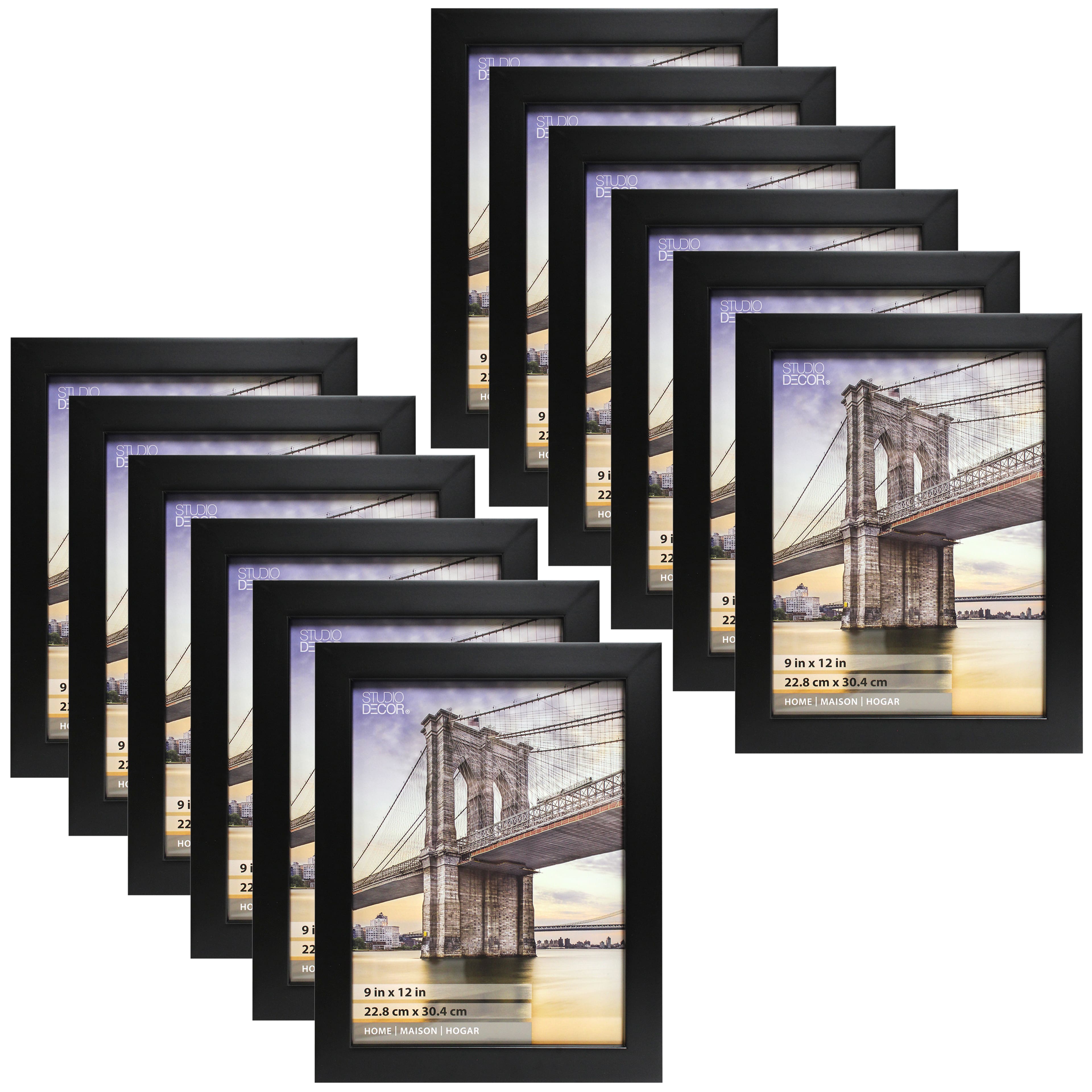 12 Pack: Black Flat Frame, Home by Studio Décor®