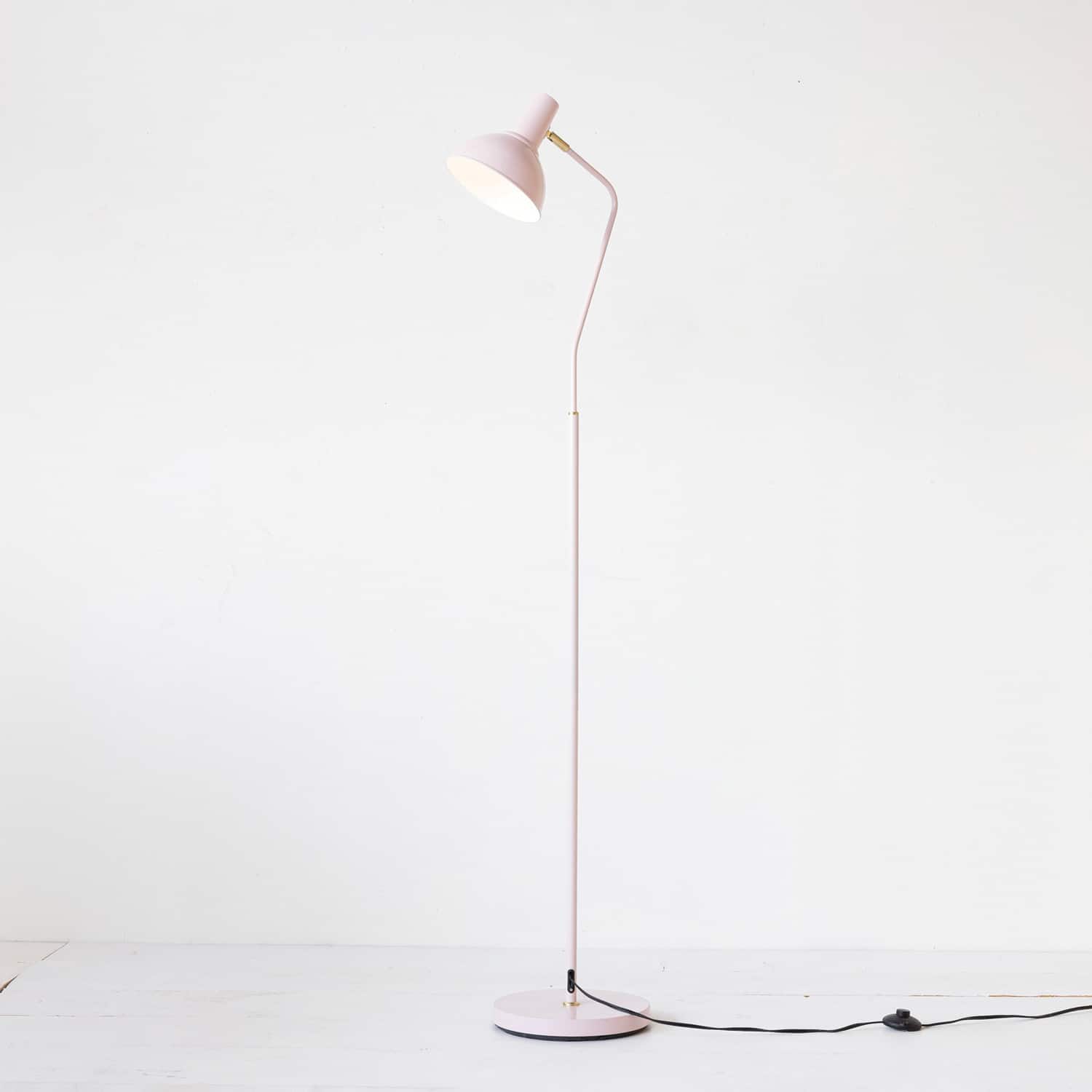Hello Honey® 65" Pink Round Metal Floor Lamp