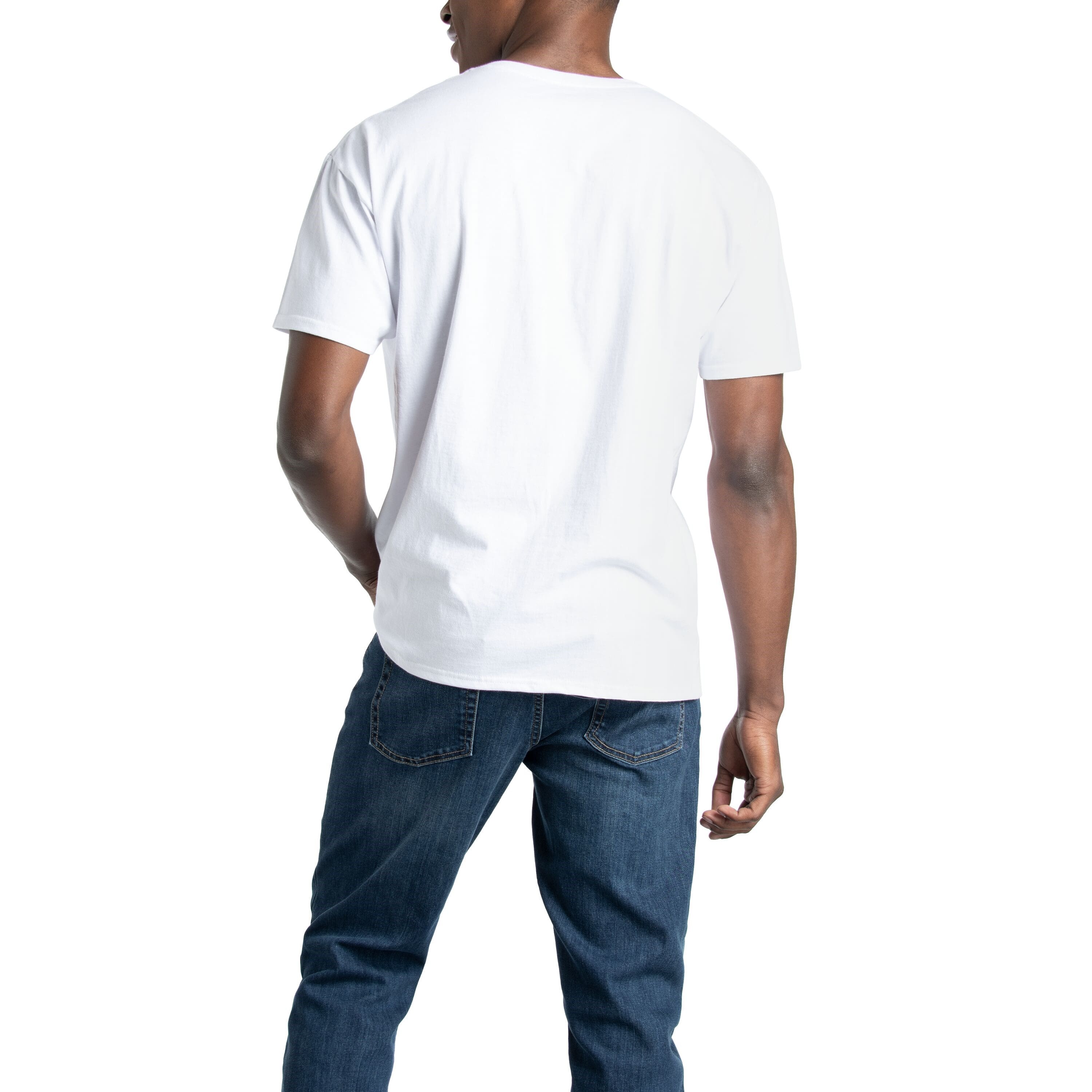 Fruit of the Loom EverSoft Mens Short Sleeve Pocket T-Shirt 2 Pack