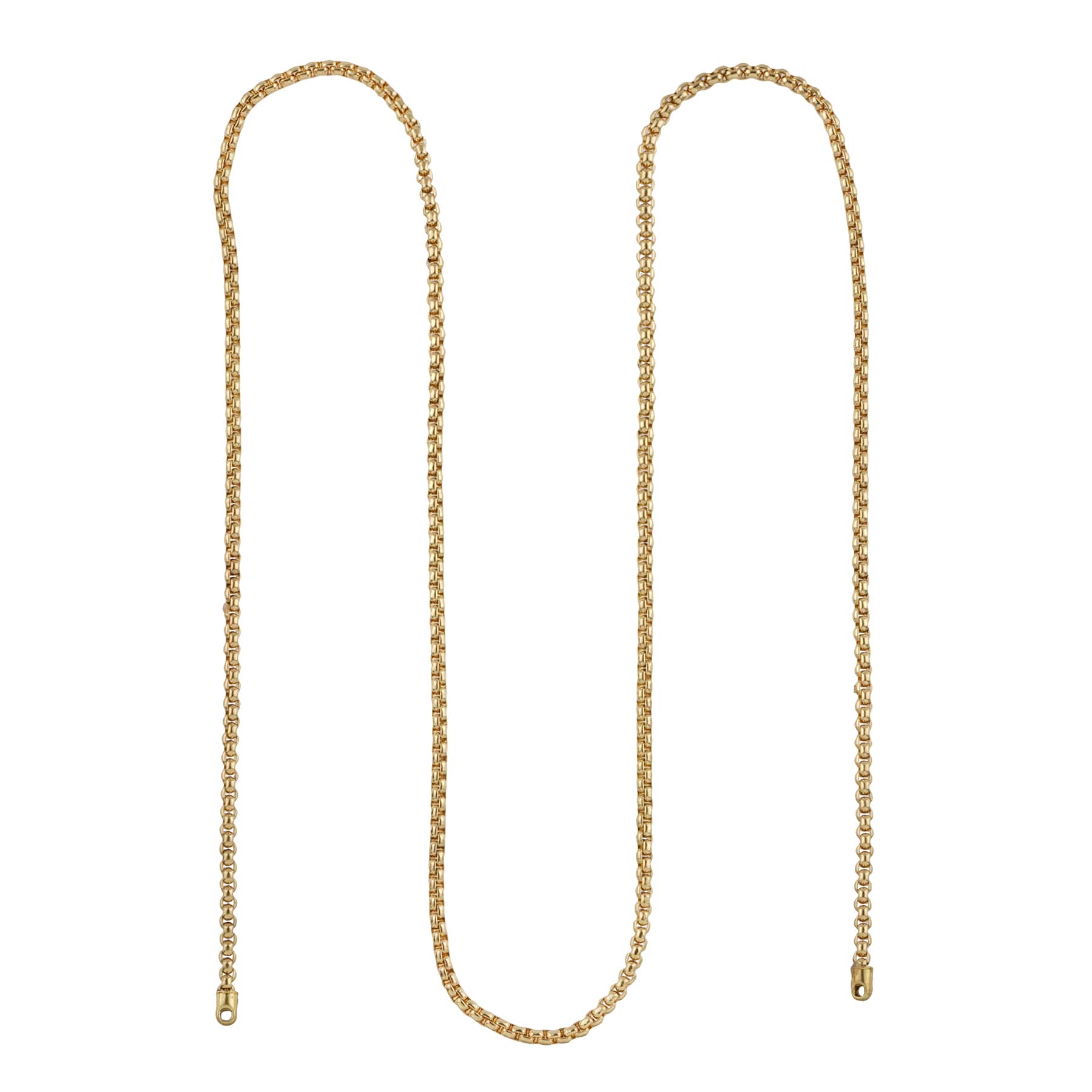 Gold Box Necklace Chain by Bead Landing™