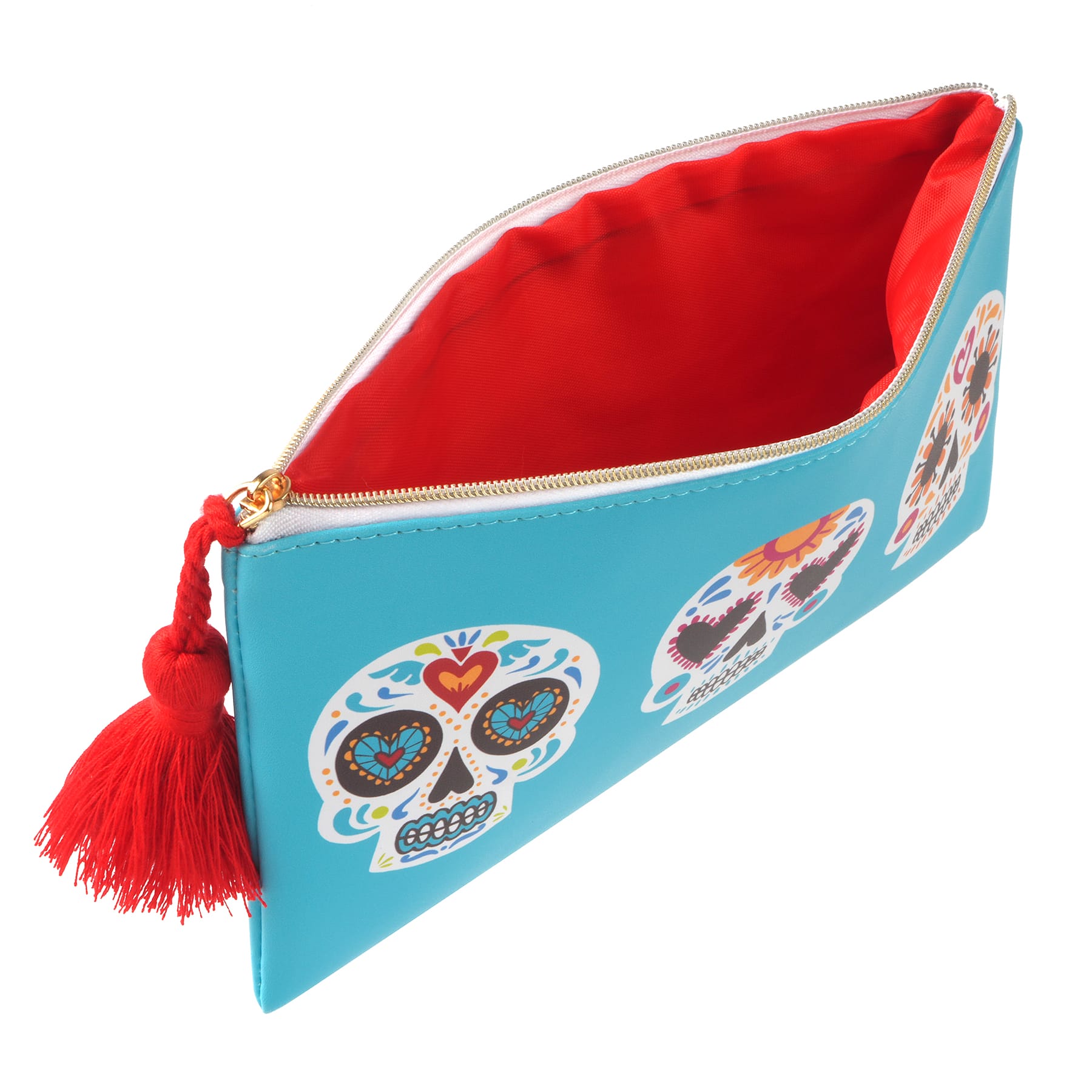 Assorted 8.5" Day of the Dead Pencil Pouch by Ashland®