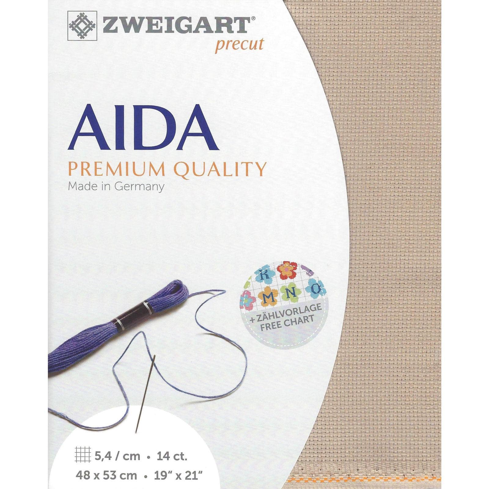 Zweigart&#xAE; Stern-Aida 14 Count Pre-Cut Fabric