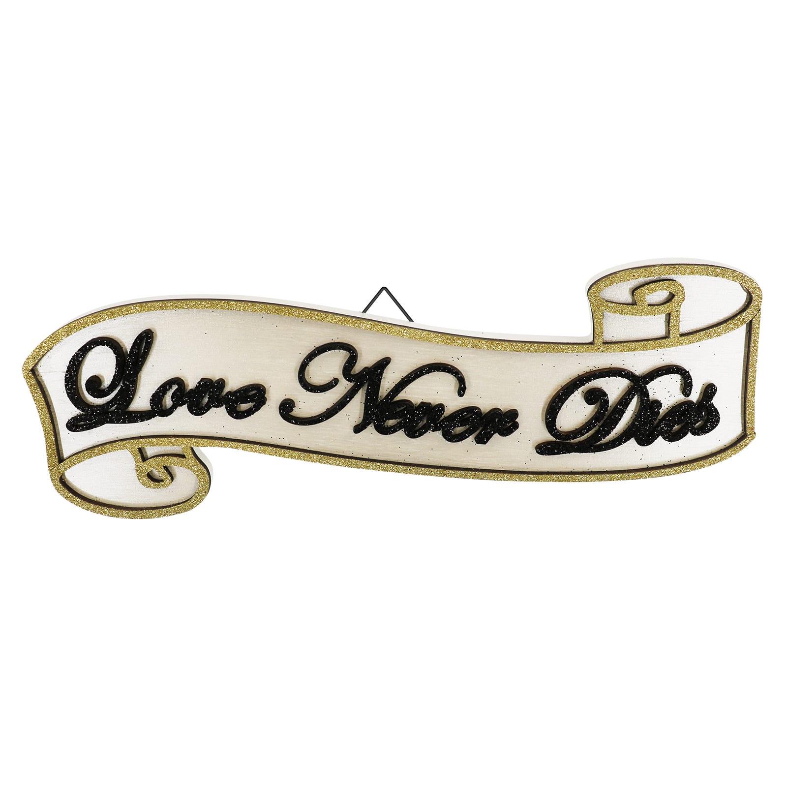13.75" Love Never Dies Wall Décor by Ashland®