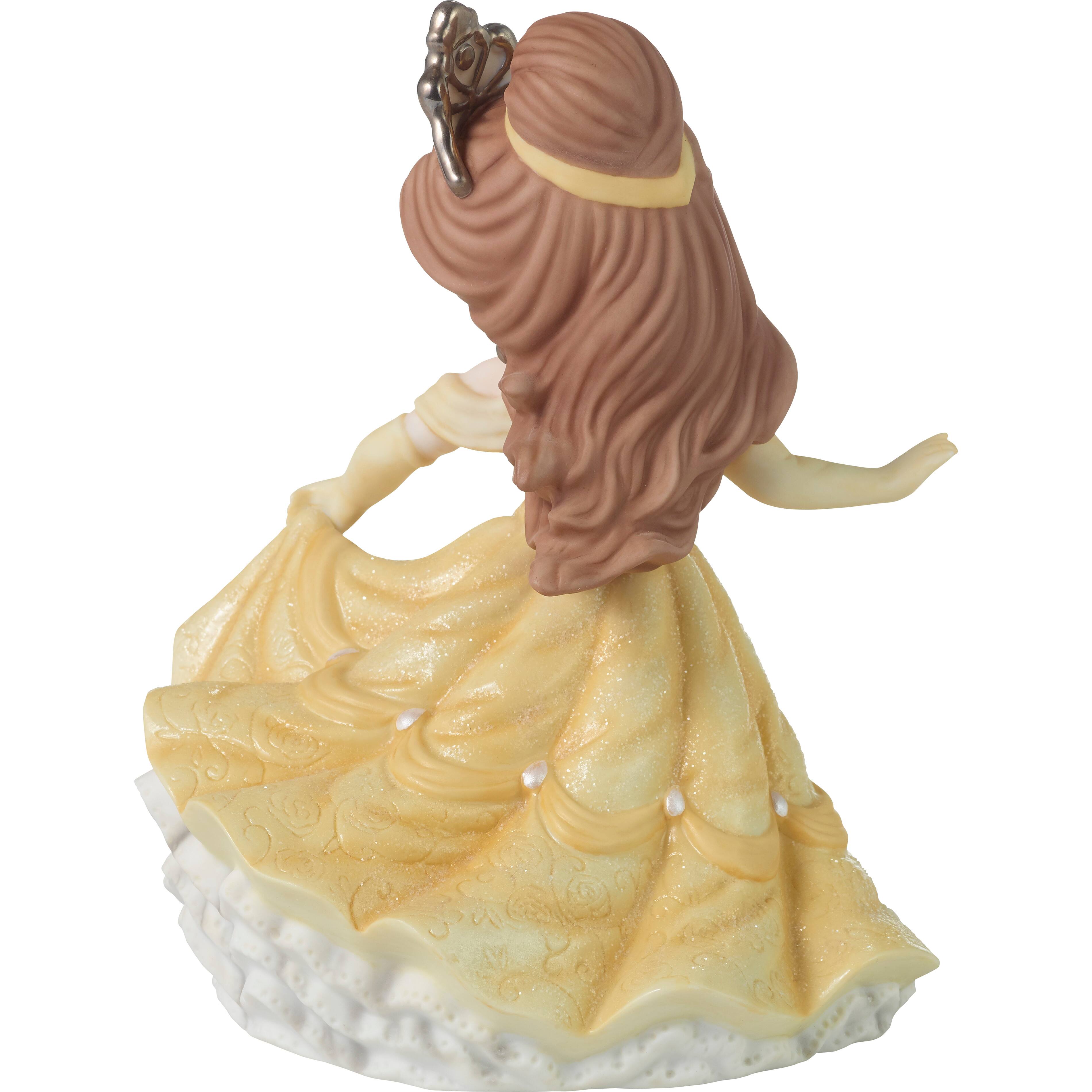 Precious Moments 7.25&#x22; Disney&#xAE; 100th Anniversary Limited Edition Belle Bisque Porcelain Figurine