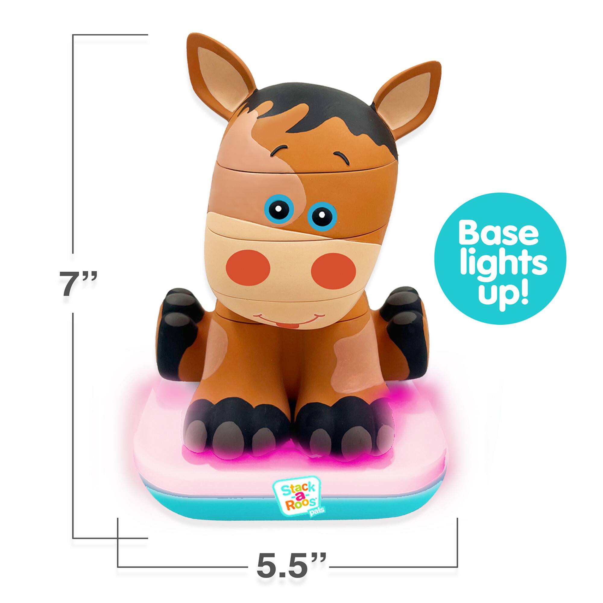Stack-a-Roos Pals&#x2122; Baby Horse Stacking Animal Tower