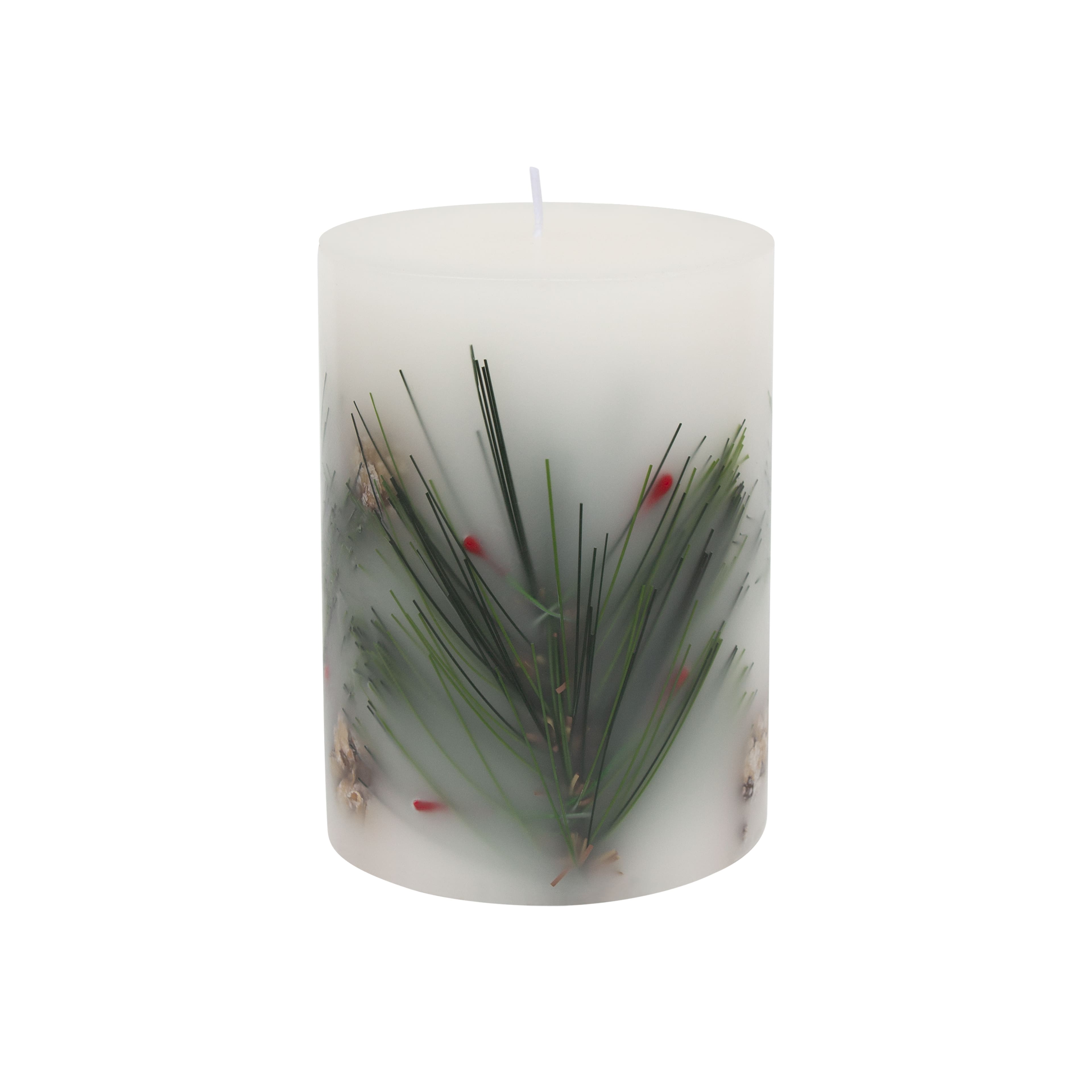 White Twig Santal Embers Scented Pillar Candle by Ashland&#xAE;