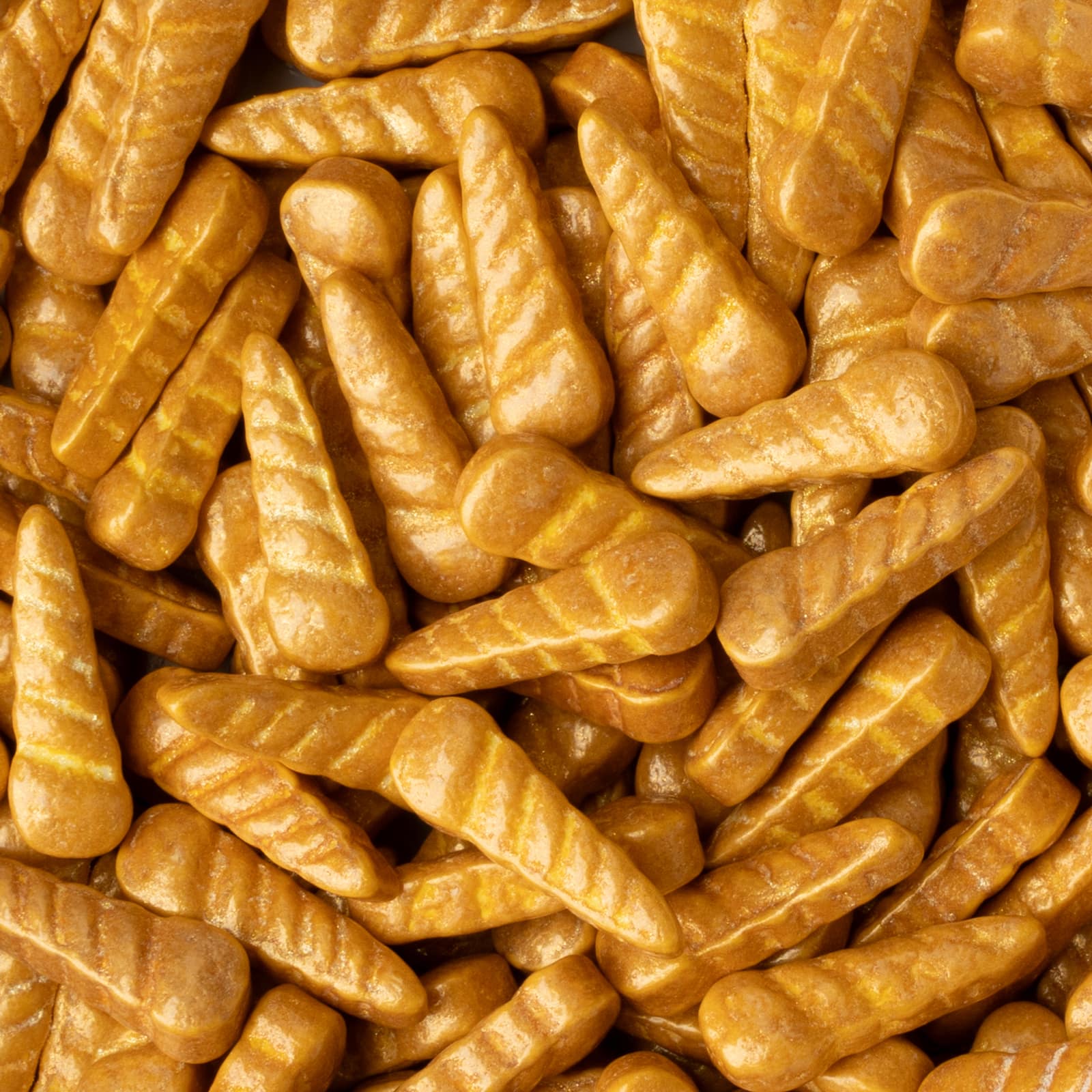 Sweet Tooth Fairy® Gold Unicorn Horn Candy Shapes