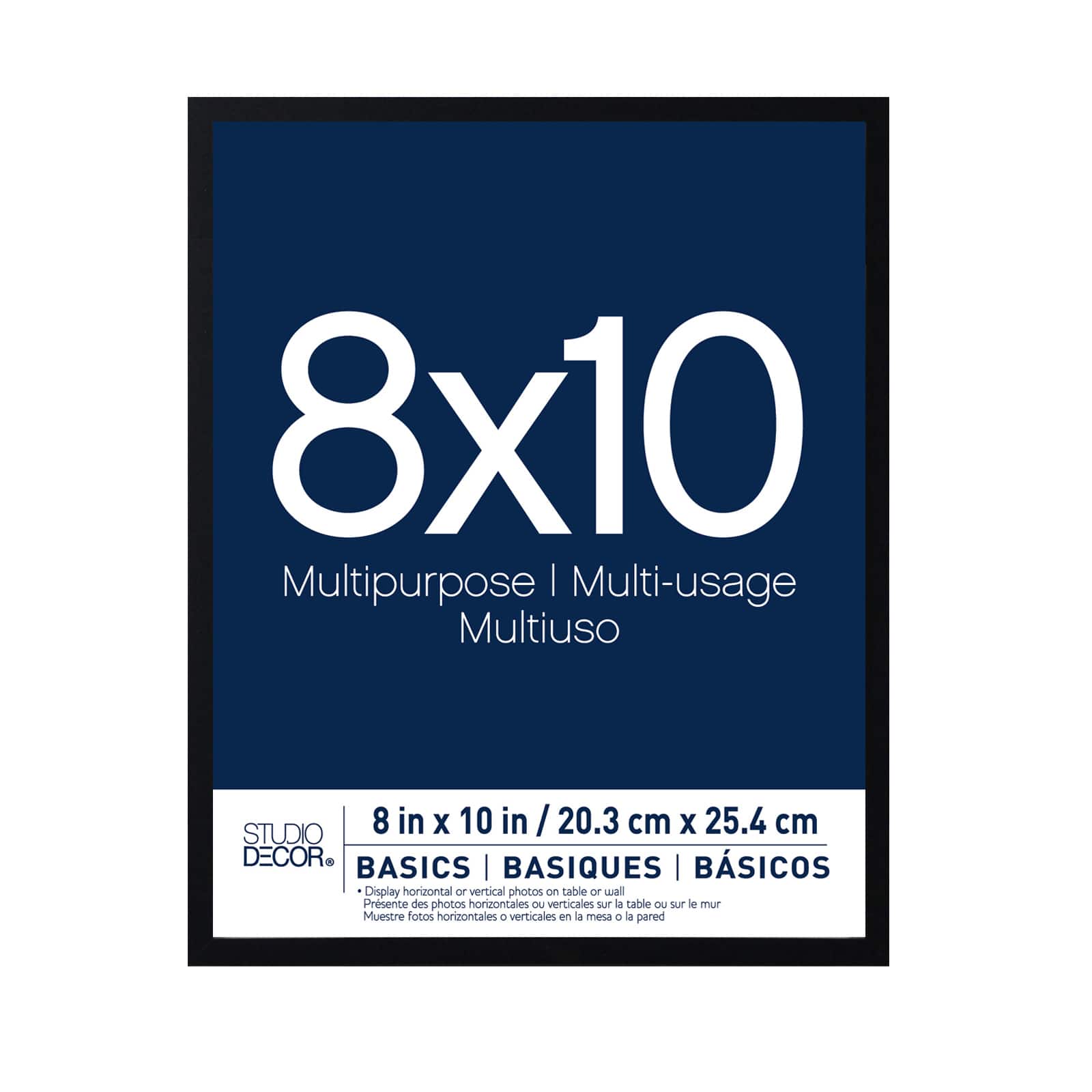 12 Pack: Black Multipurpose Frame, Basics by Studio Décor®