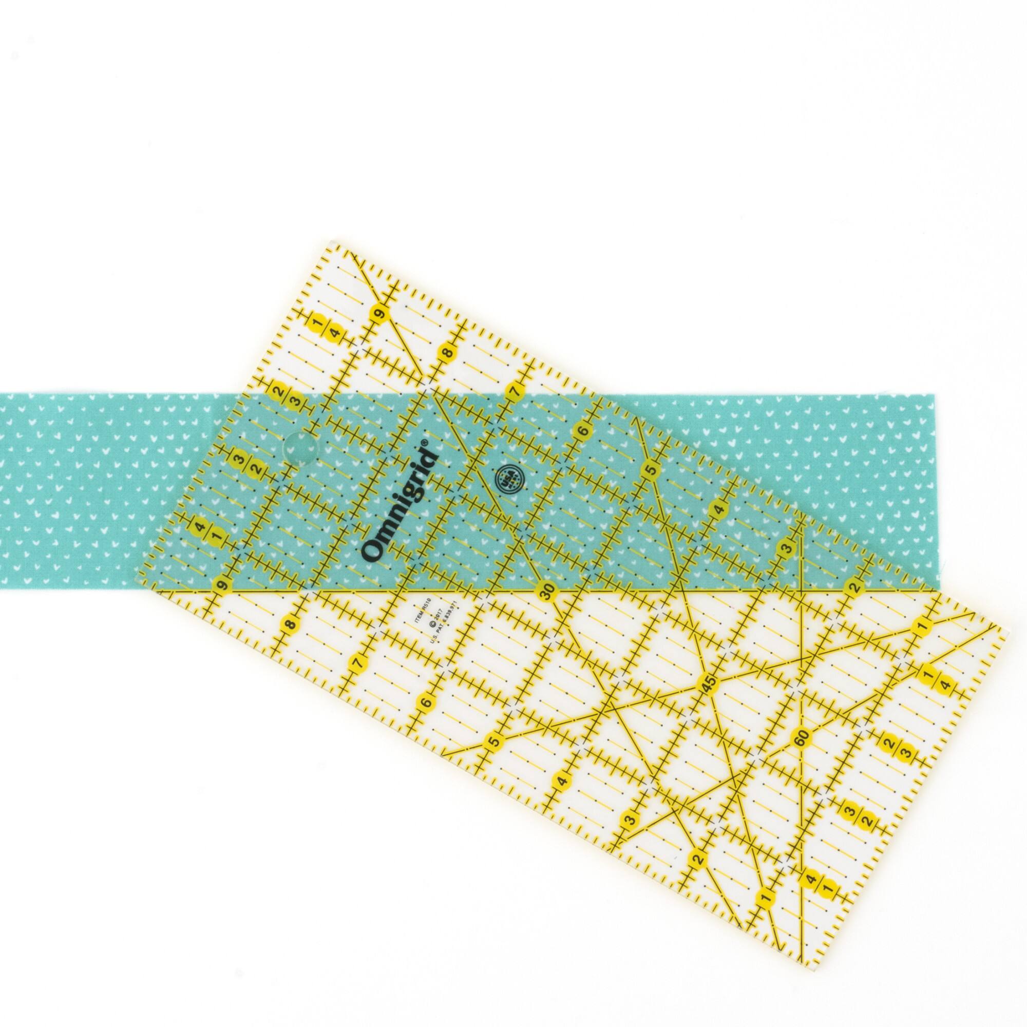 Omnigrid® 5" x 10" Rectangle Quilting & Sewing Ruler