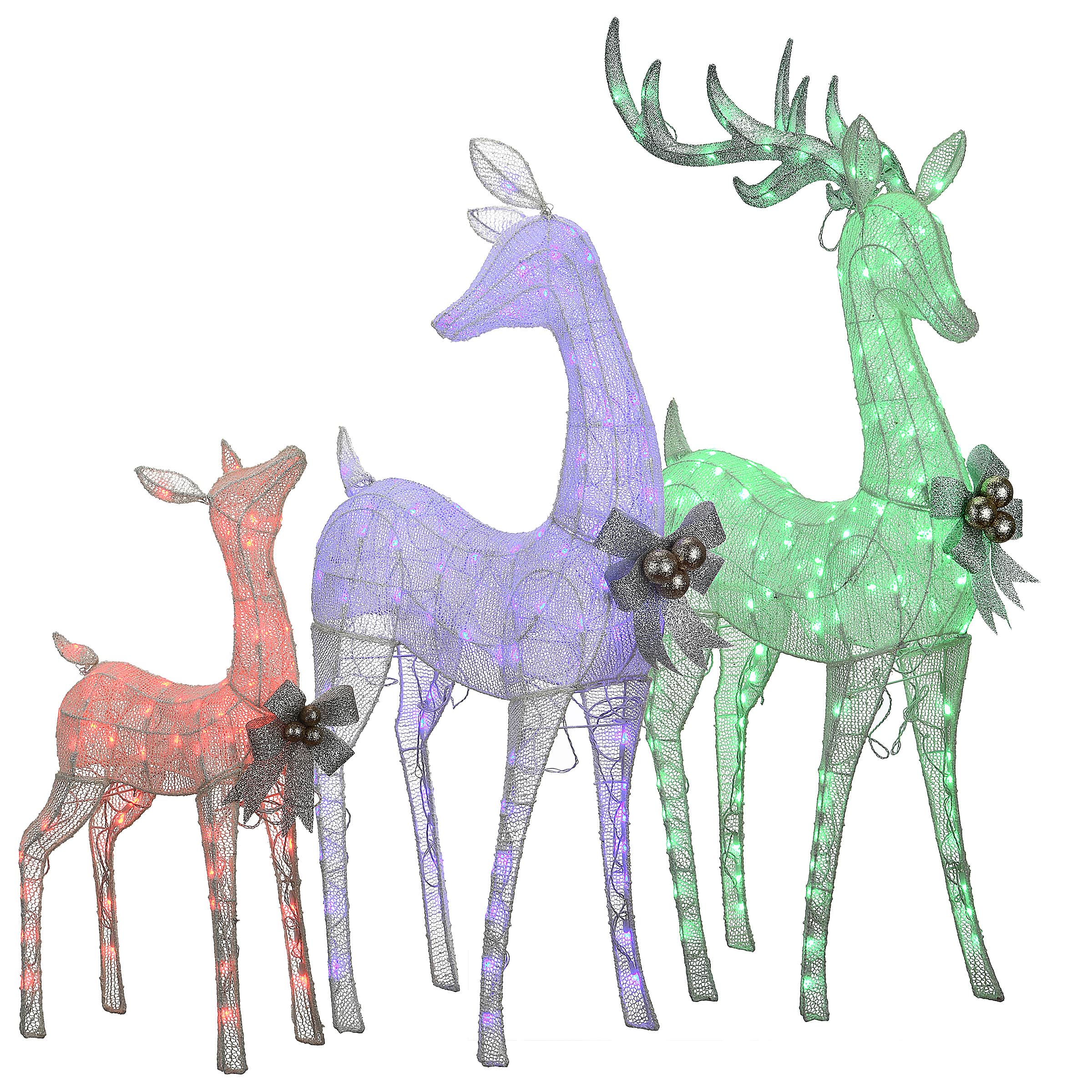 Deer Family Assortment Decoration