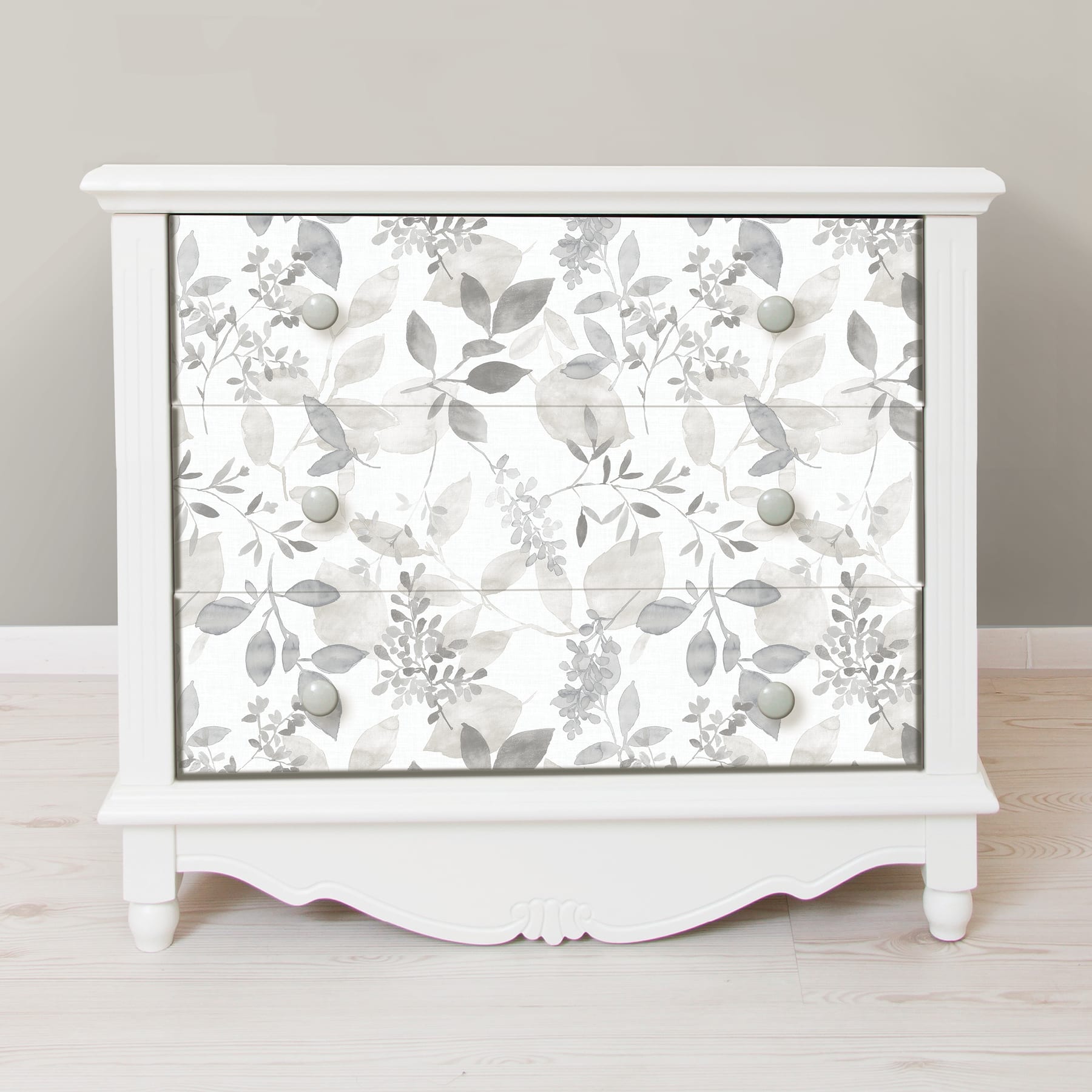 NuWallpaper Gray Breezy Peel & Stick Wallpaper