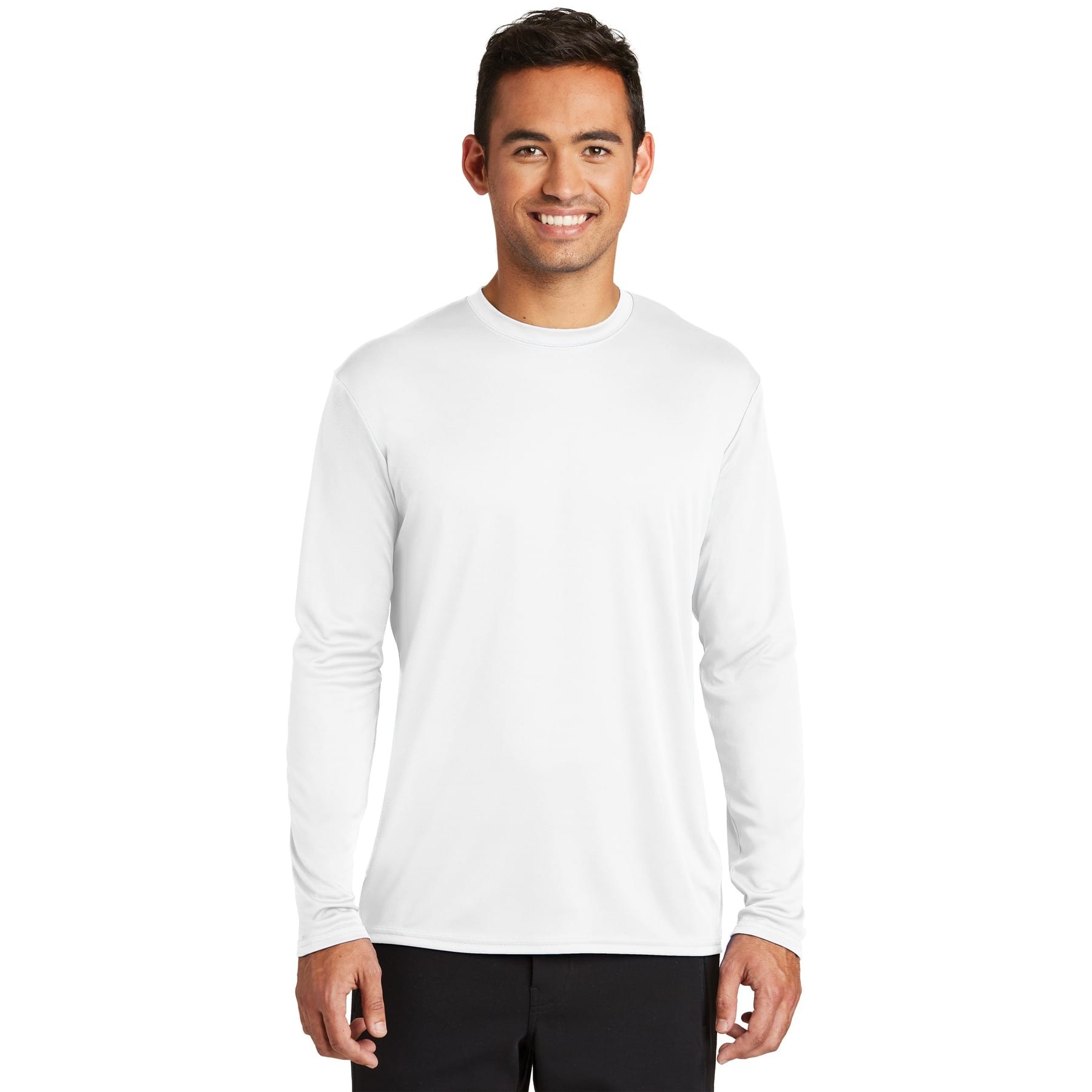 Port & Company® Long Sleeve Performance Men's Tee
