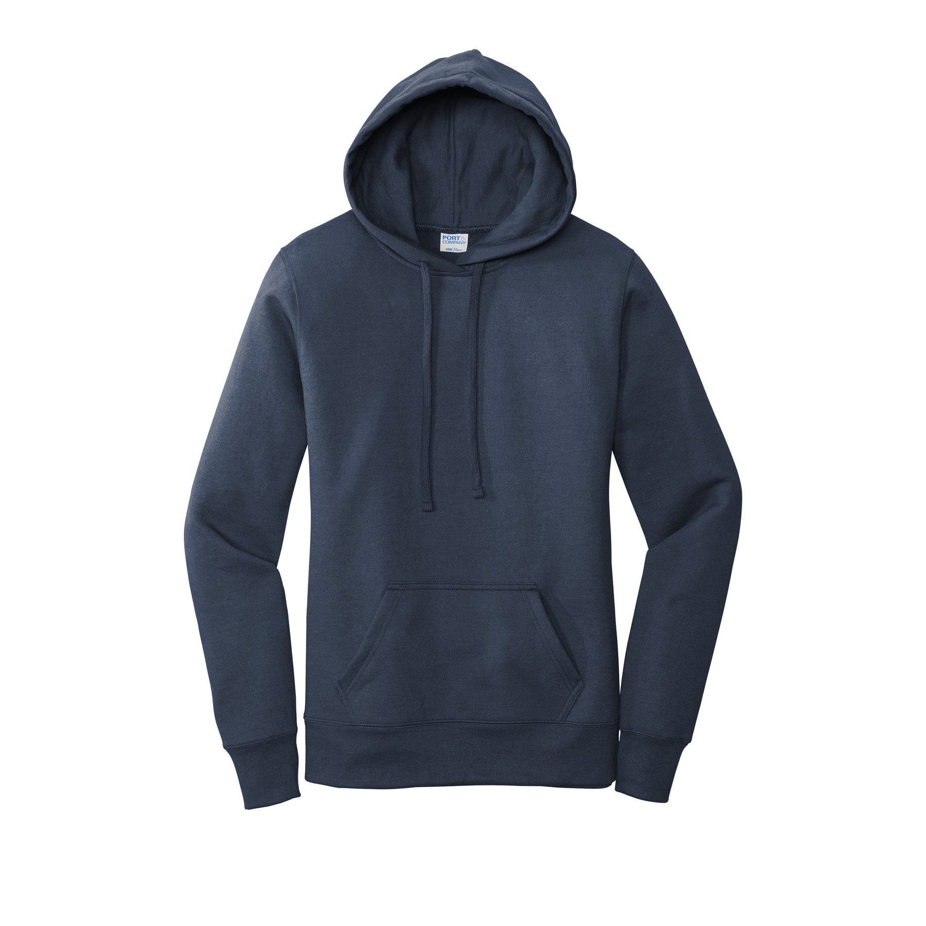 Port & Company® Hooded Pullover Ladies Core Fleece Sweatshirt