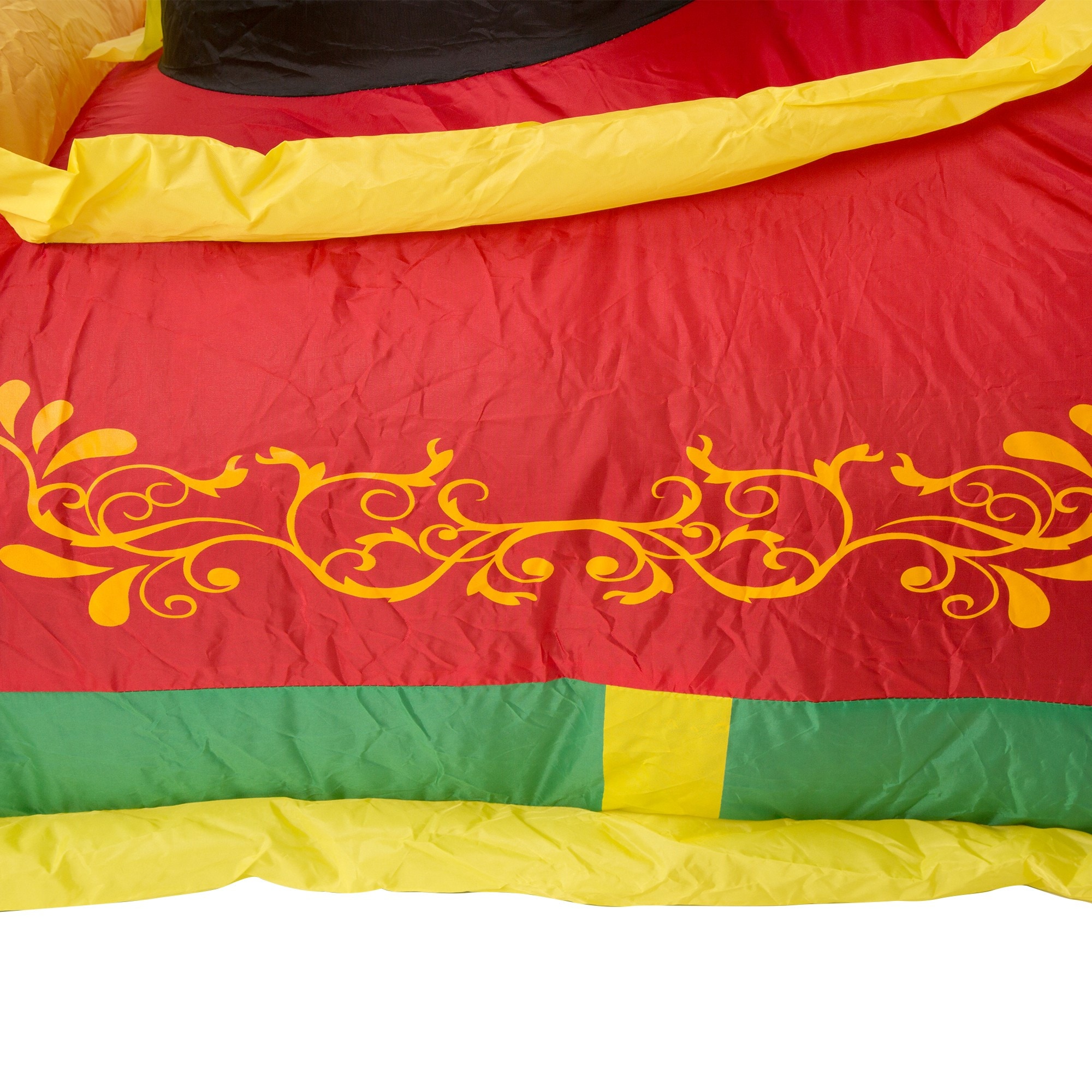 Glitzhome® 7ft. LED Inflatable Santa Sleigh