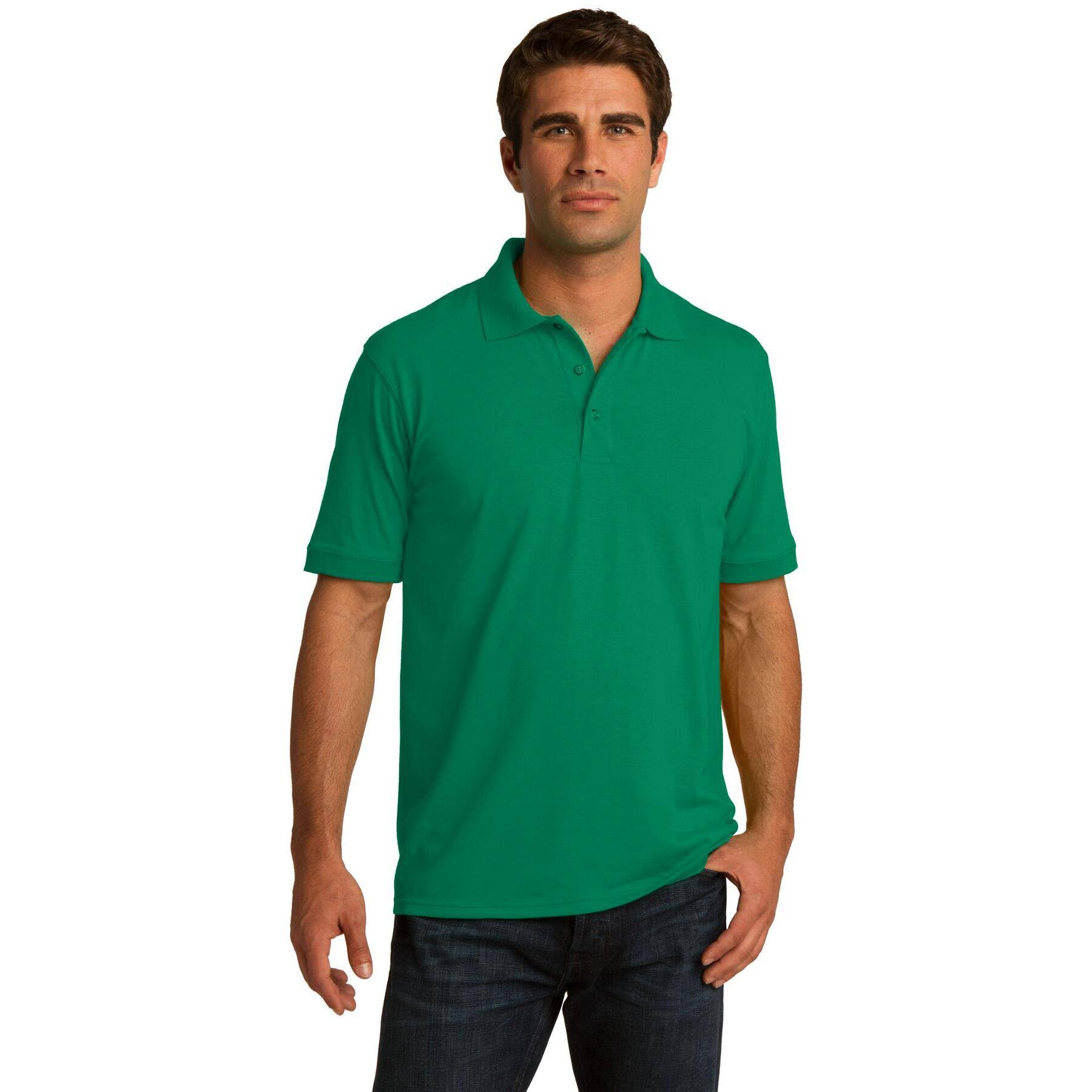 Port & Company® Darks Core Blend Jersey Knit Polo