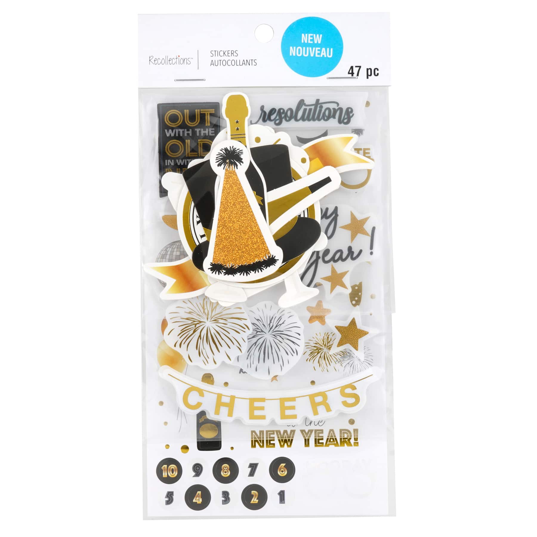 12 Pack: Rosh Hashanah Holiday Stickers by Recollections™