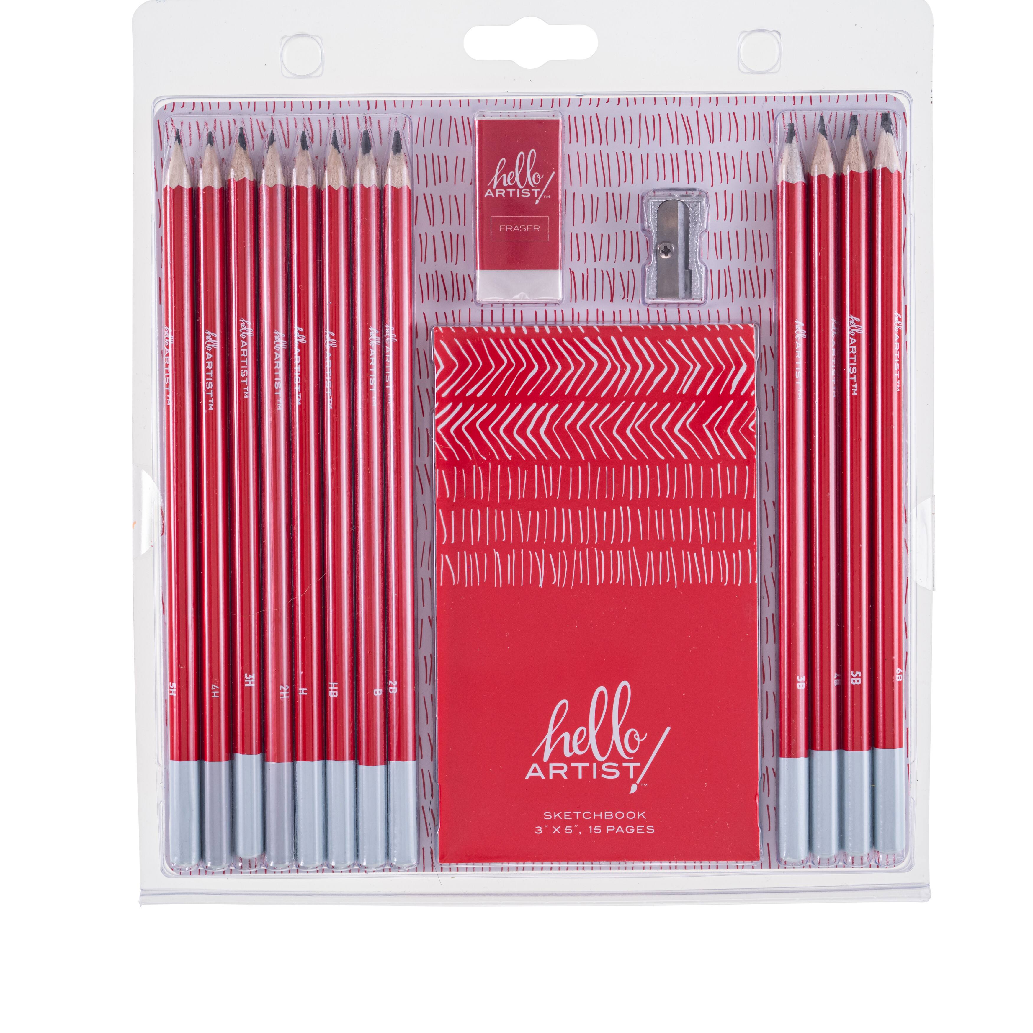 Hello, Artist!™ 15-Piece Sketching Set