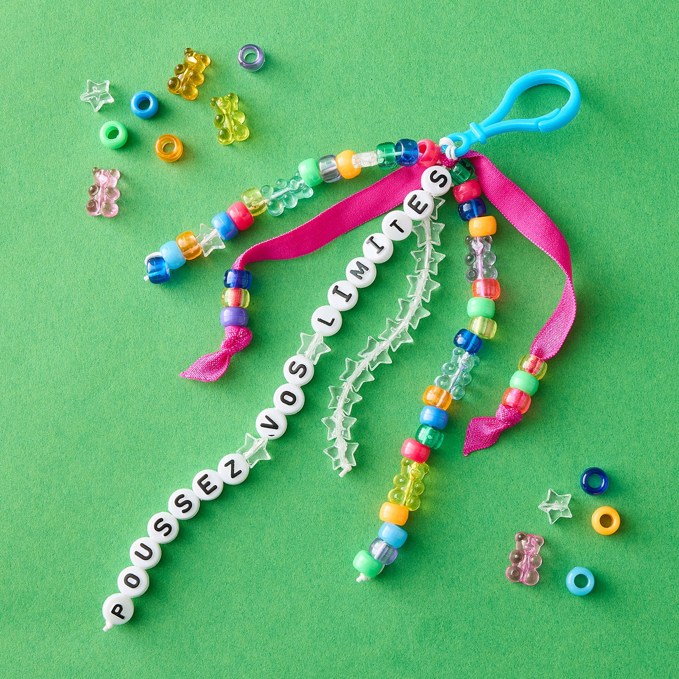 Friendship Bracelet Backpack Keychain