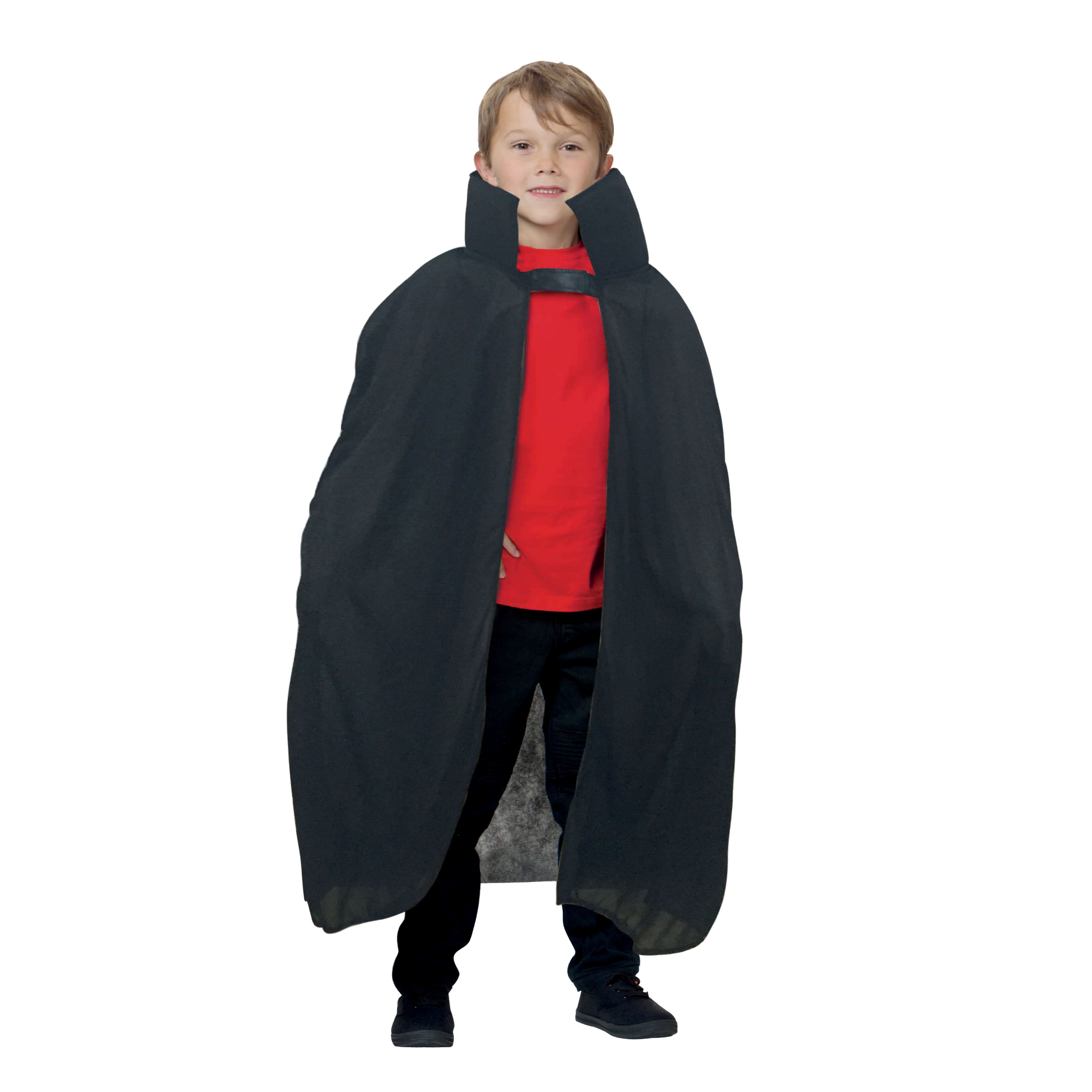 Black Vampire Cape Child Costume