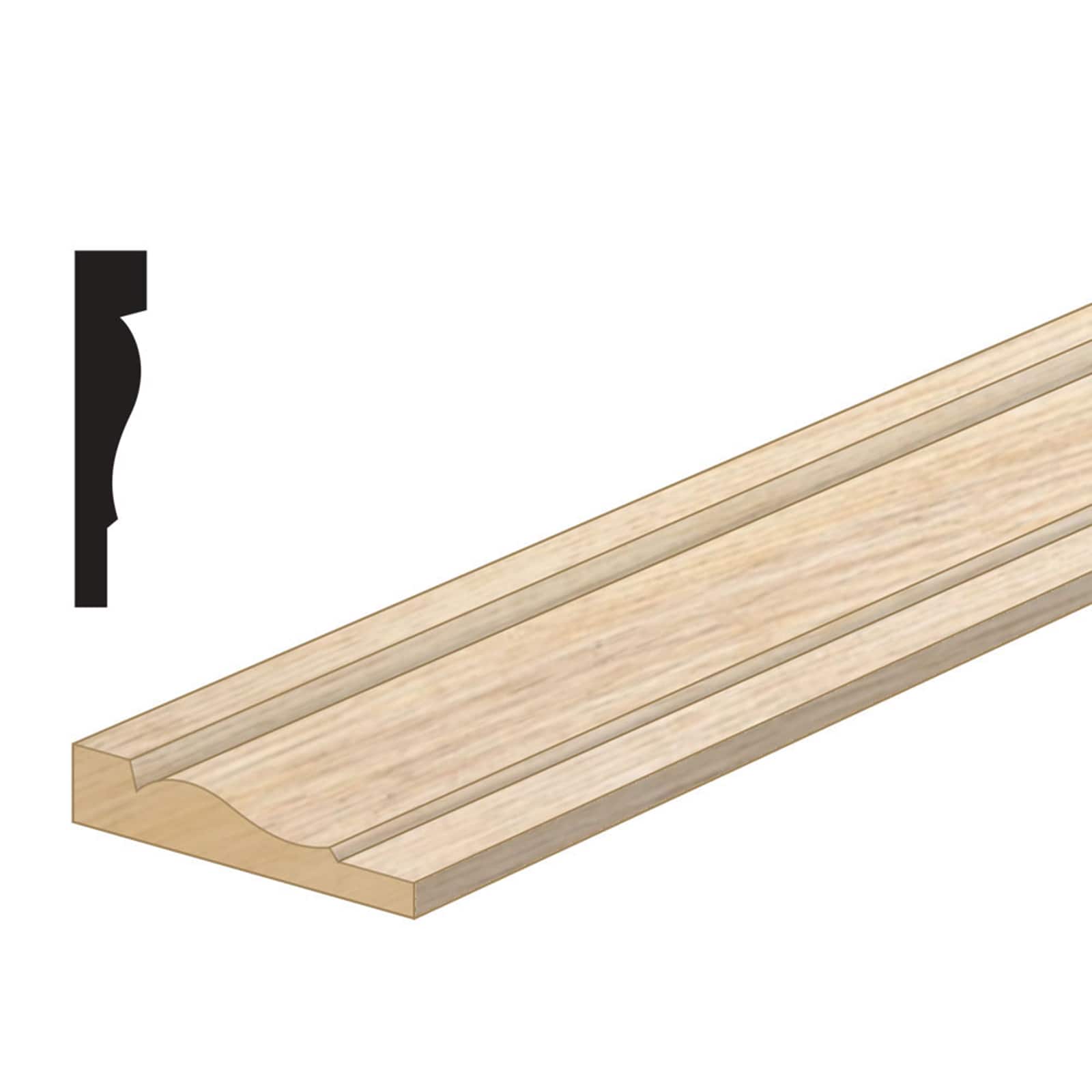 Houseworks&#xAE; 3/8&#x22; Beatrice Door &#x26; Window Casing