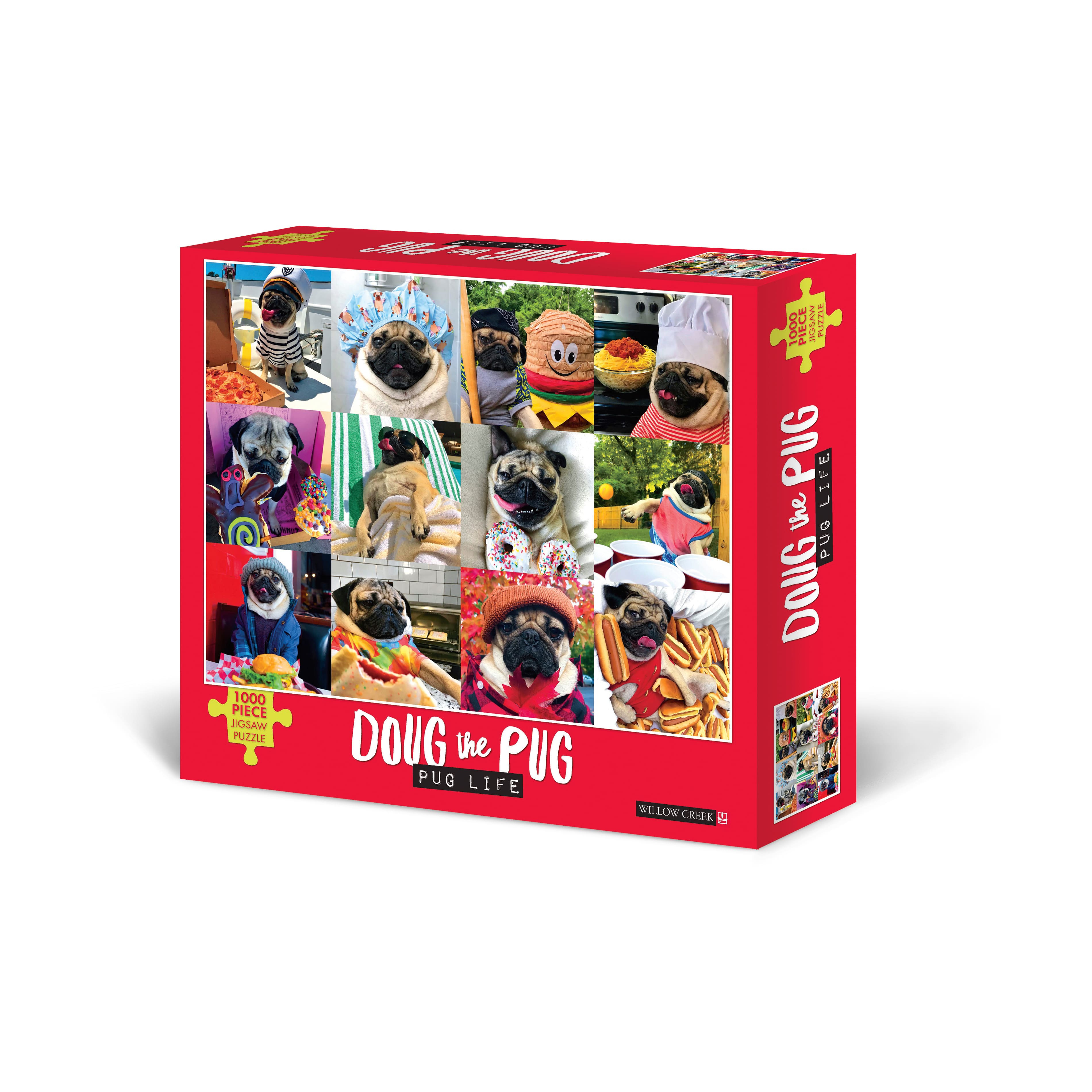 Doug the Pug: Pug Life 1,000 Piece Jigsaw Puzzle