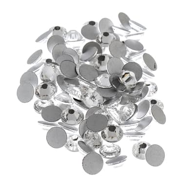 SS34 Crystal Glass Flatback Rhinestones by Bead Landing™ image